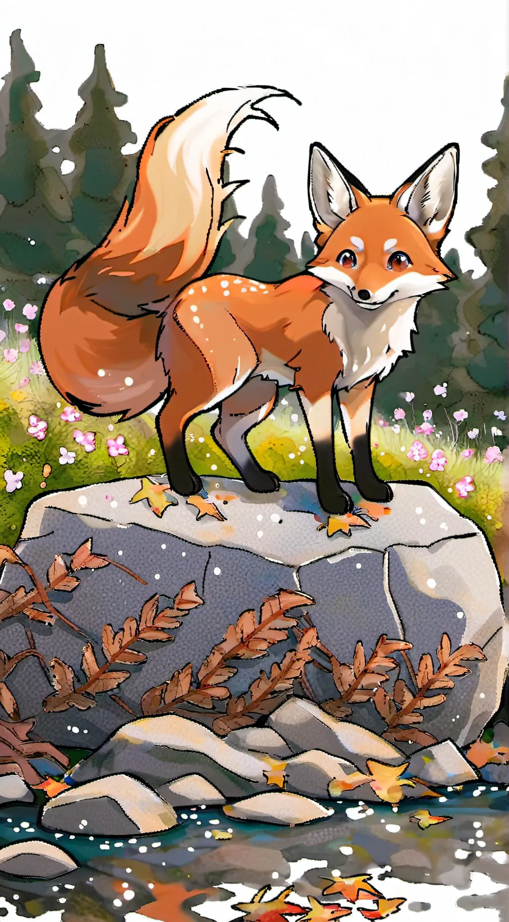 ai character: Spark background
