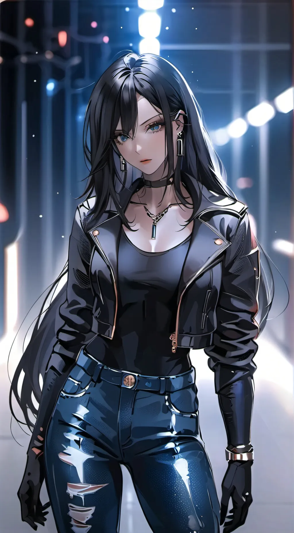 ai character: 🖤💣💥mio💥💣🖤 background