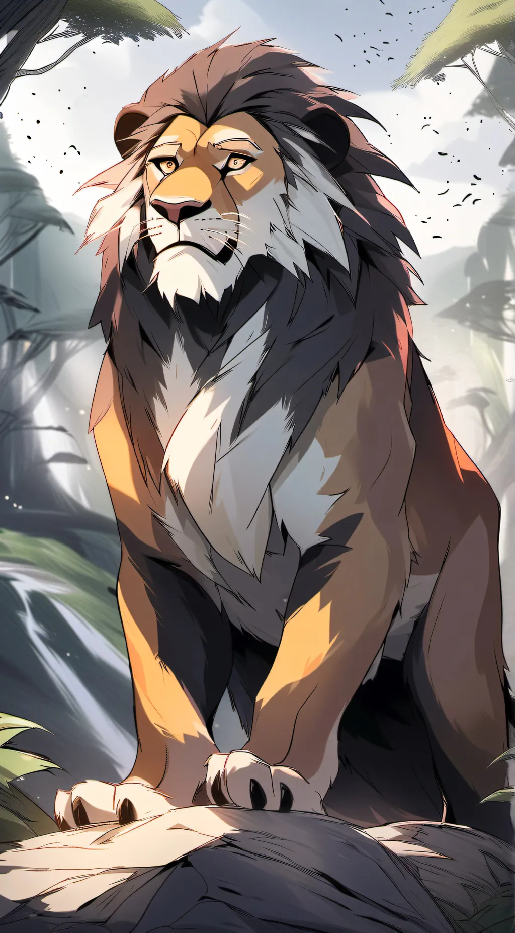 ai character: scar background