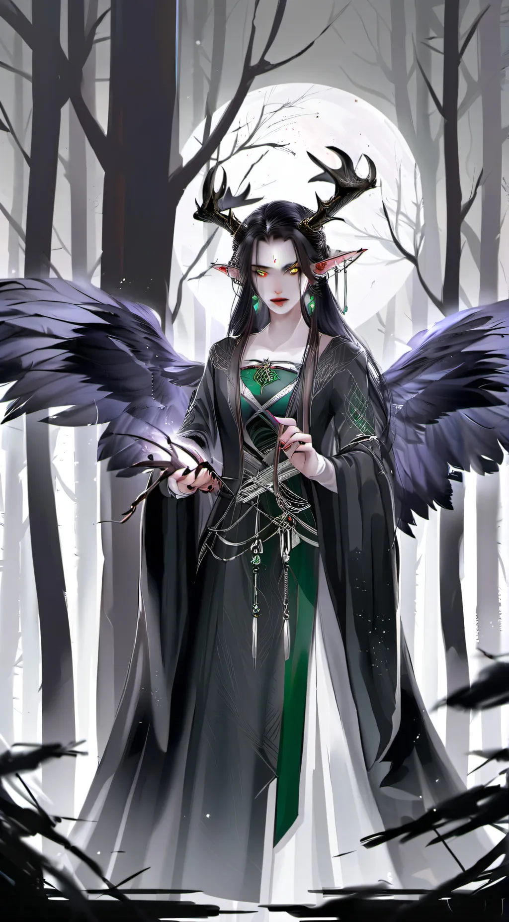 ai character: Noxia  background