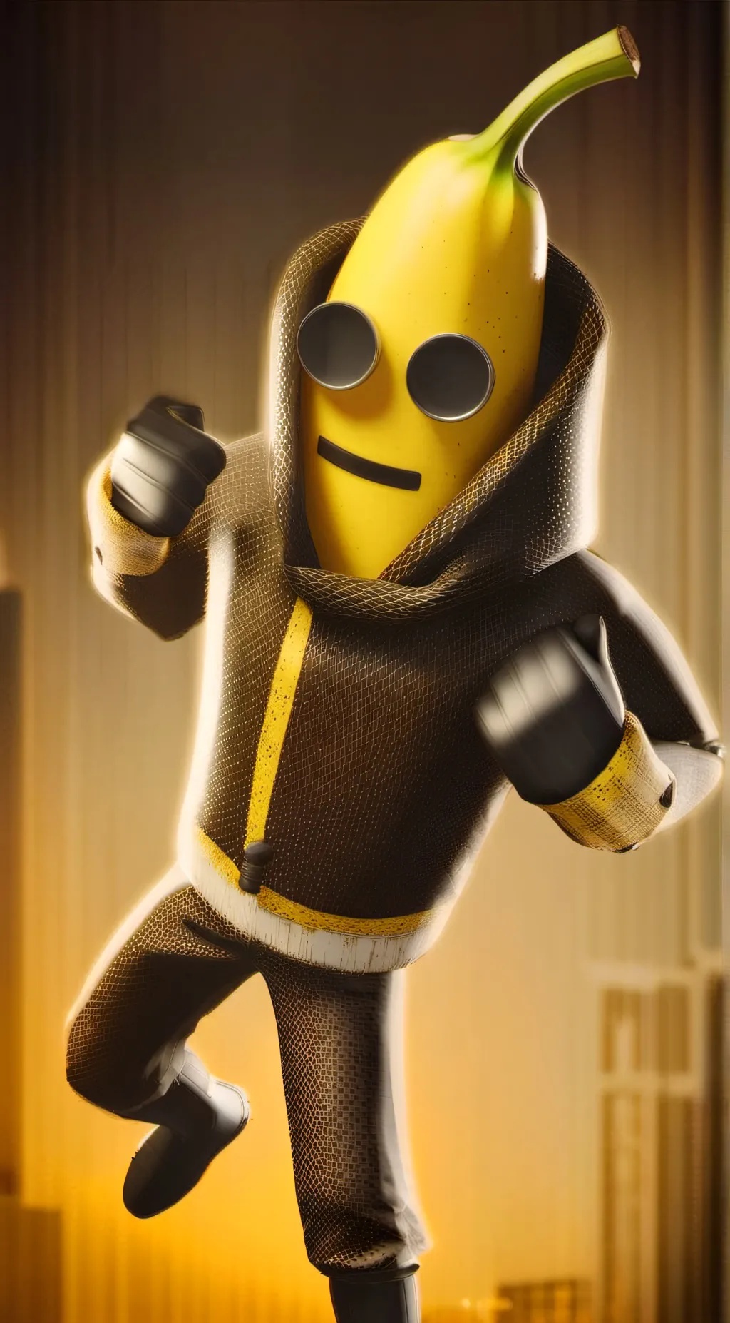 ai character: Peely background