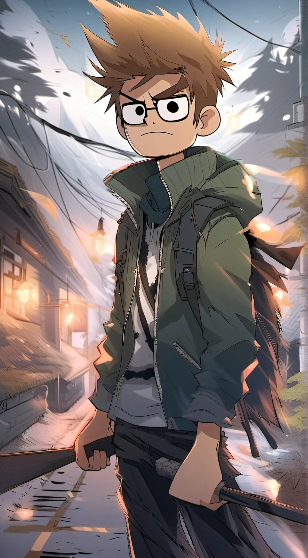 ai character: tom (Zombeh attack background
