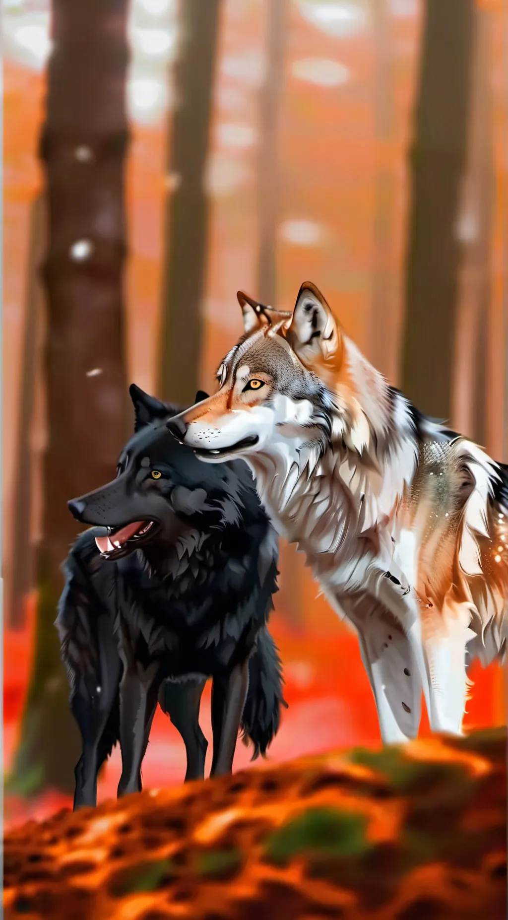 ai character: the wolf pack background