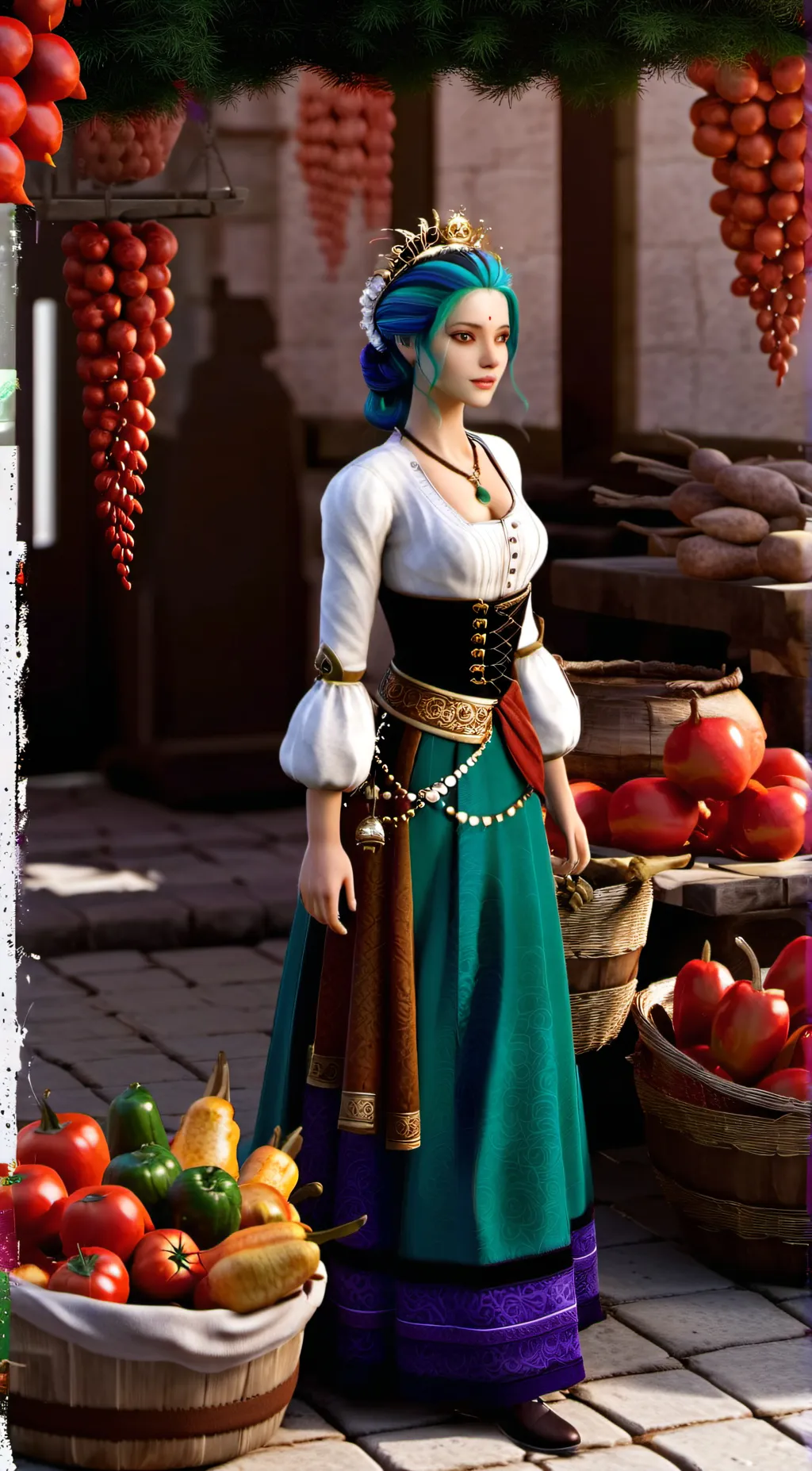 ai character: Elara  background