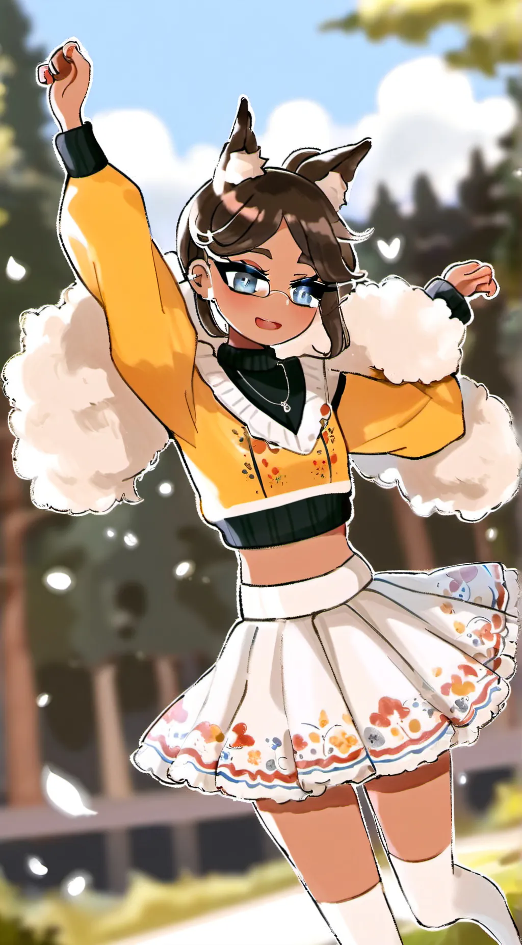 ai character: lilly background