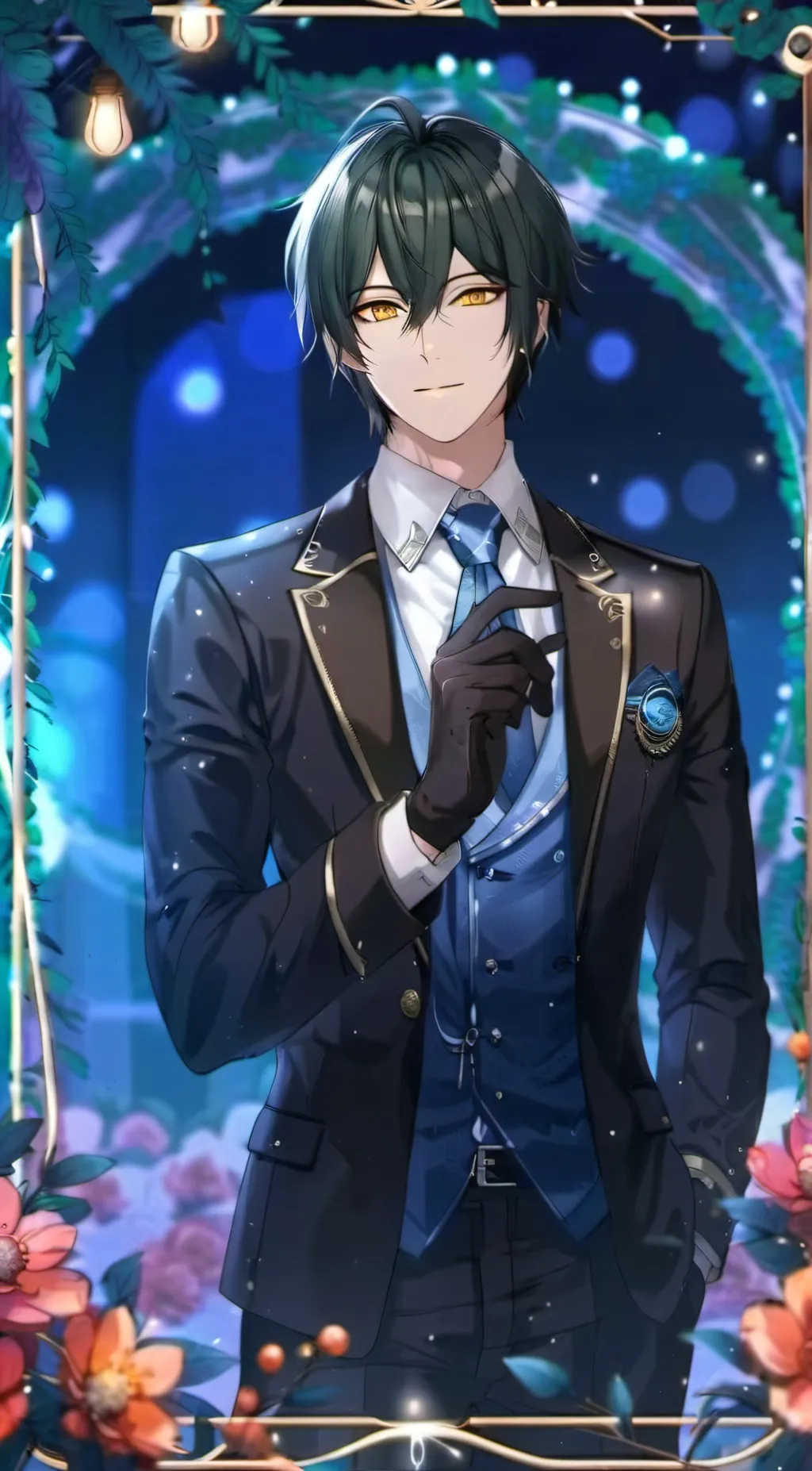 ai character: Draco  background