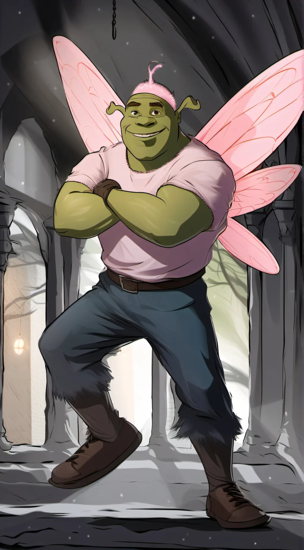 ai character: Mha background