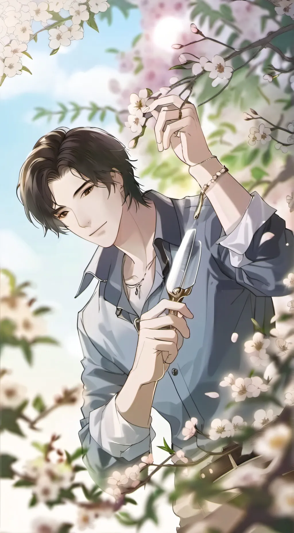 ai character: Max background