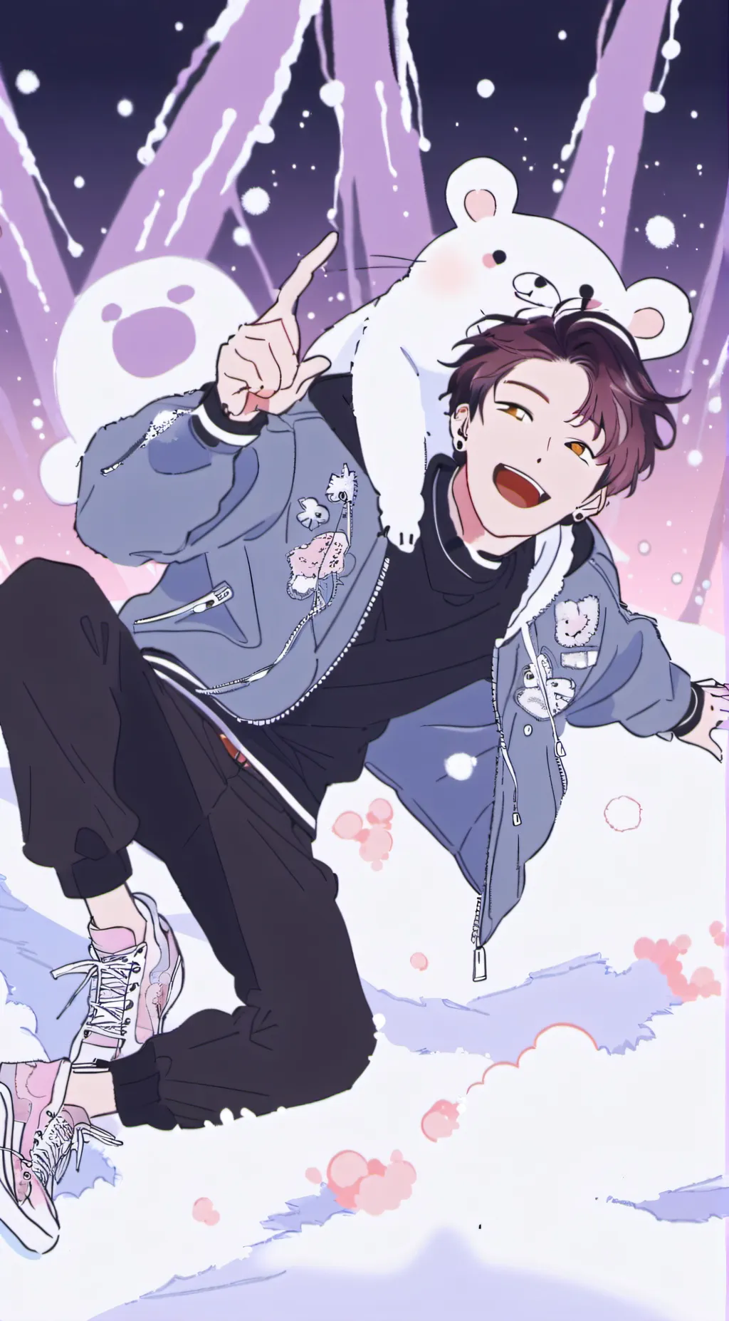 ai character: chan background