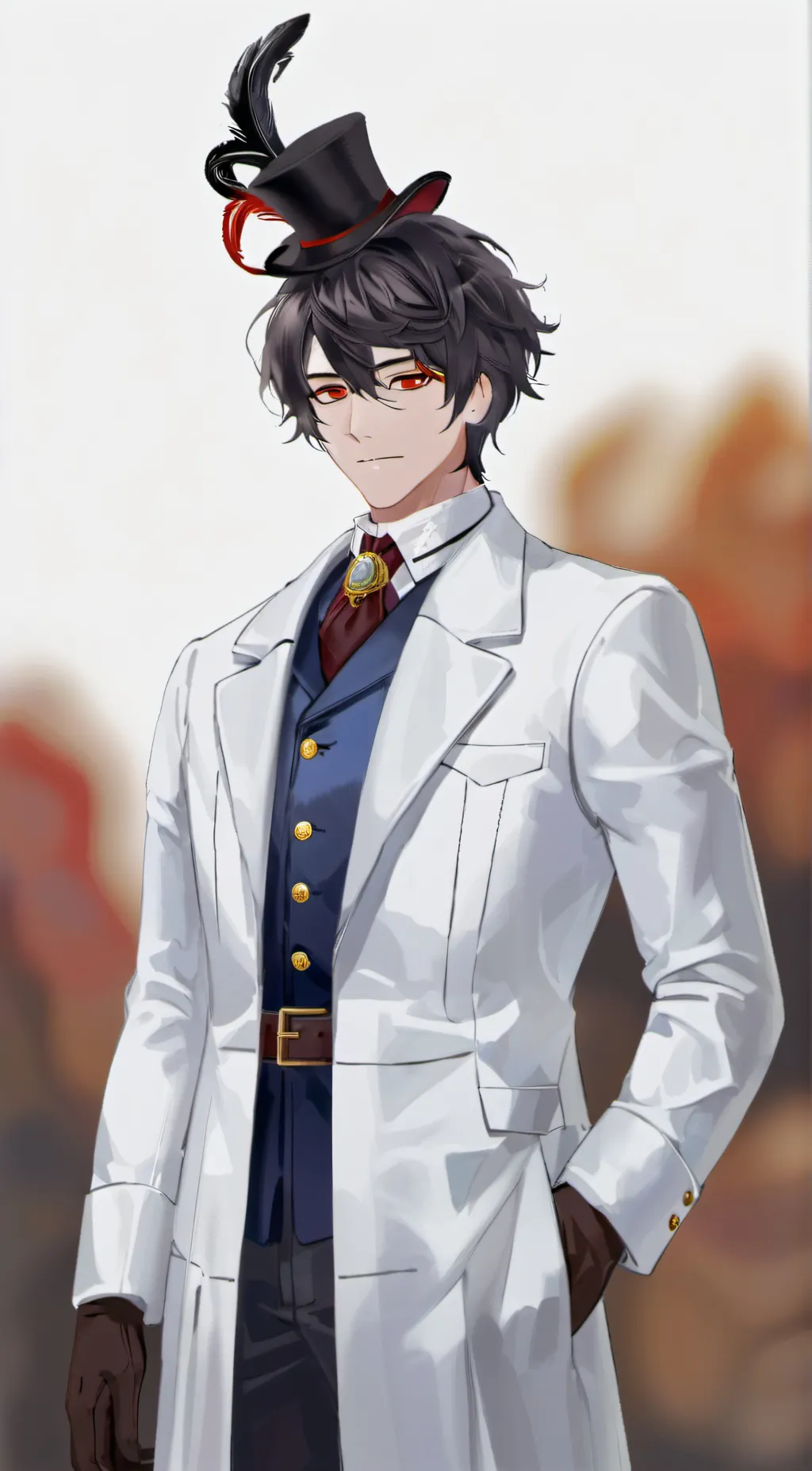 ai character: Simon  background