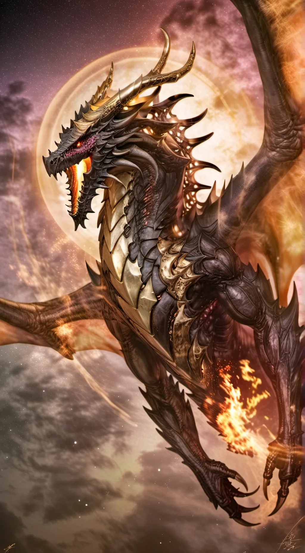 ai character: Inferno background