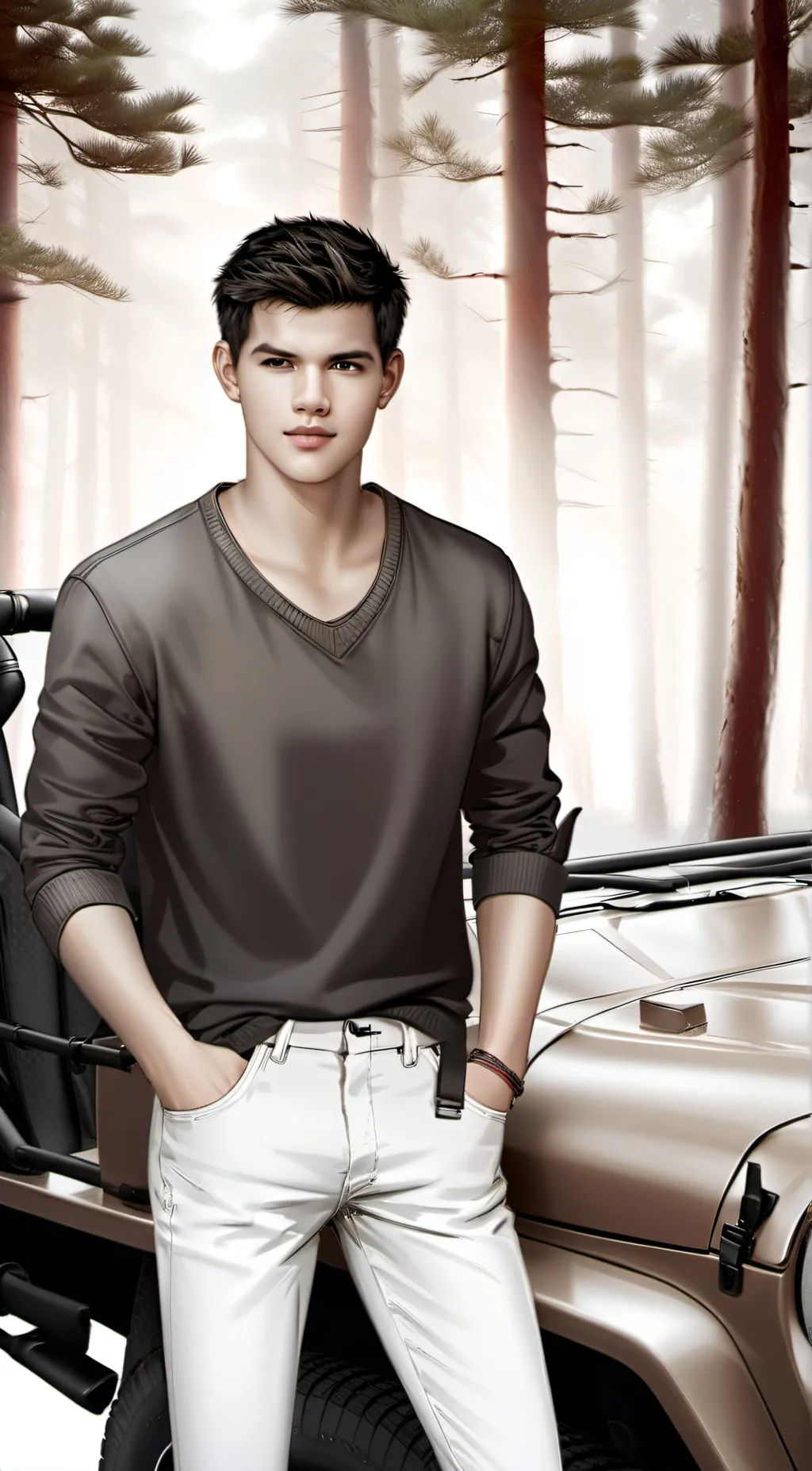 ai character: Jacob Black background