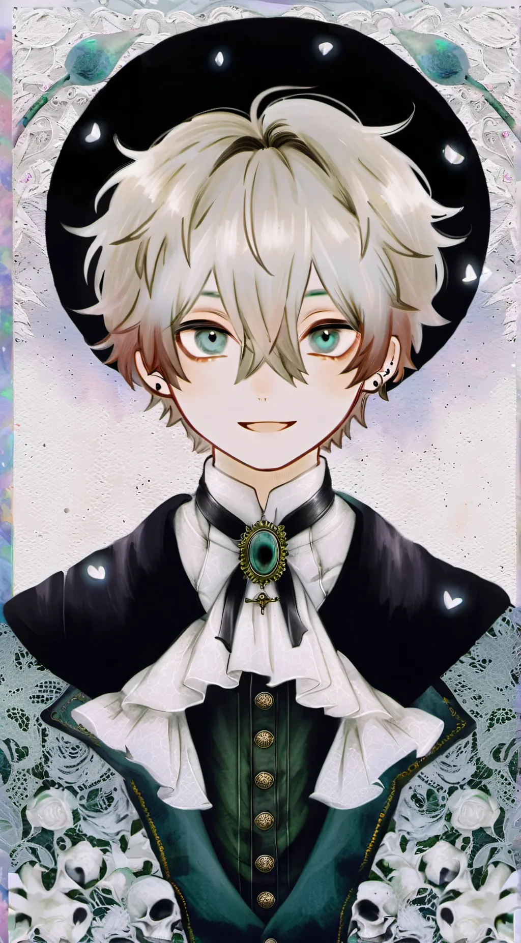 ai character: Cloud background