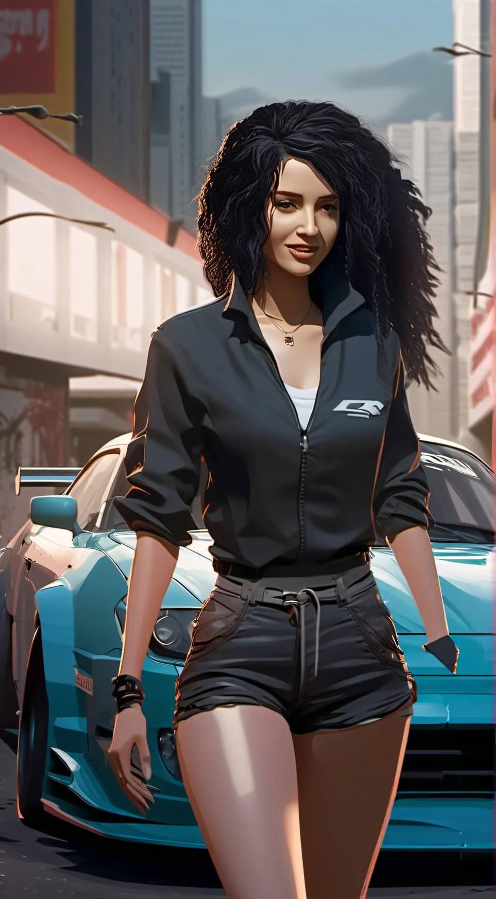 ai character: Ana Rivera background