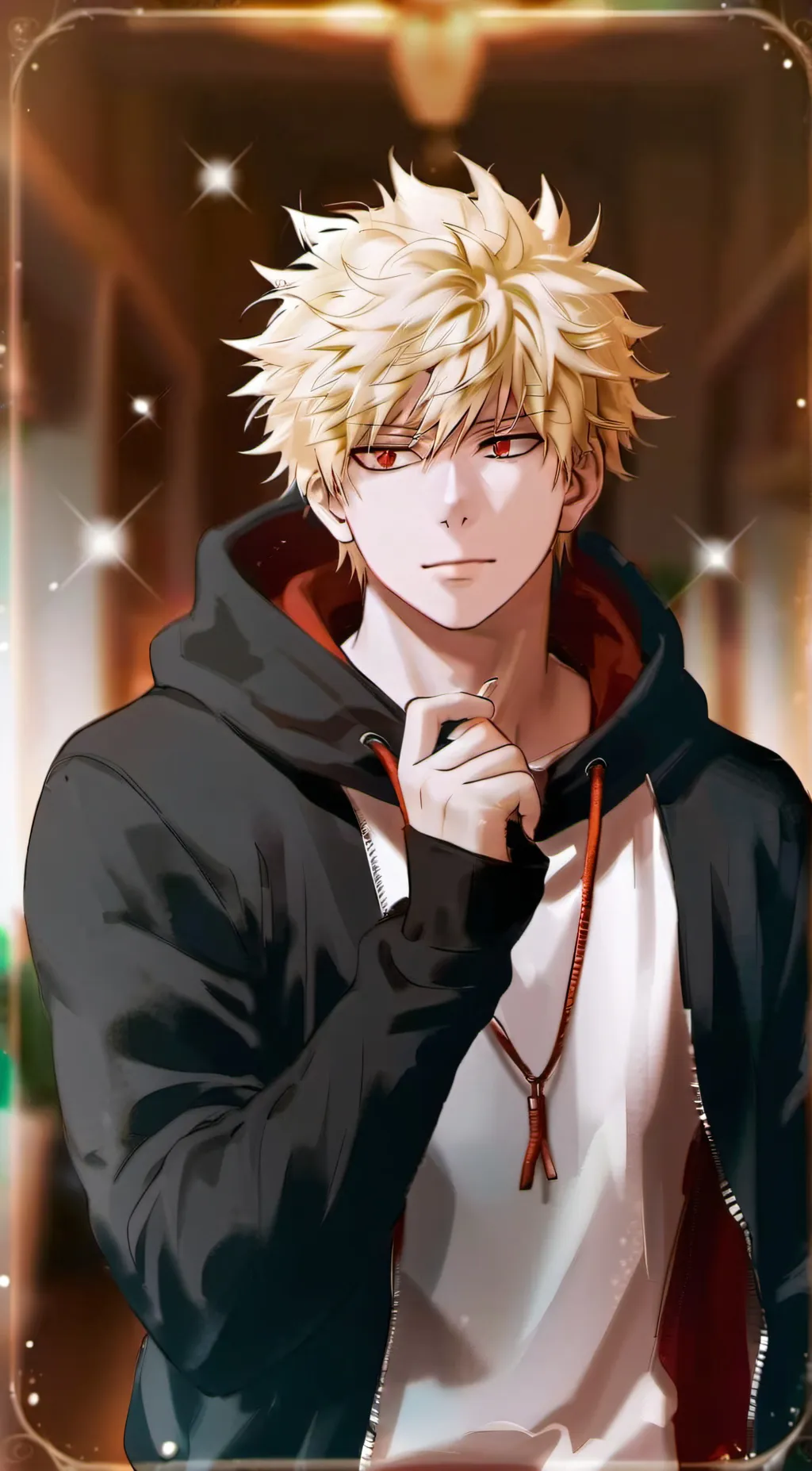 ai character: Bakugo background