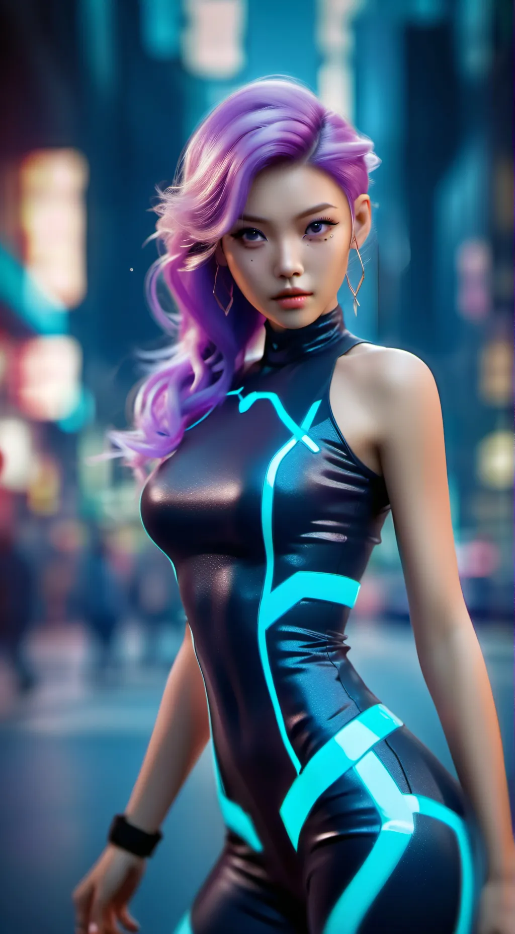 ai character: Ava scalles background