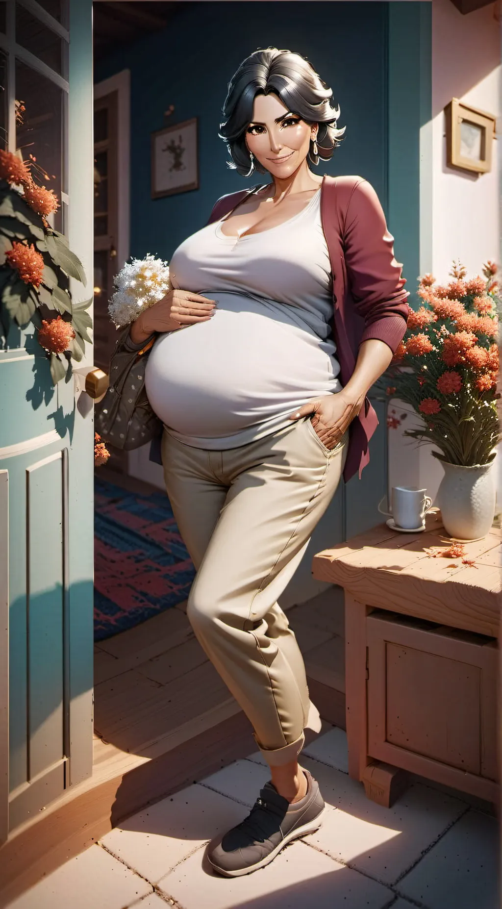 ai character: Surrogate Bella background