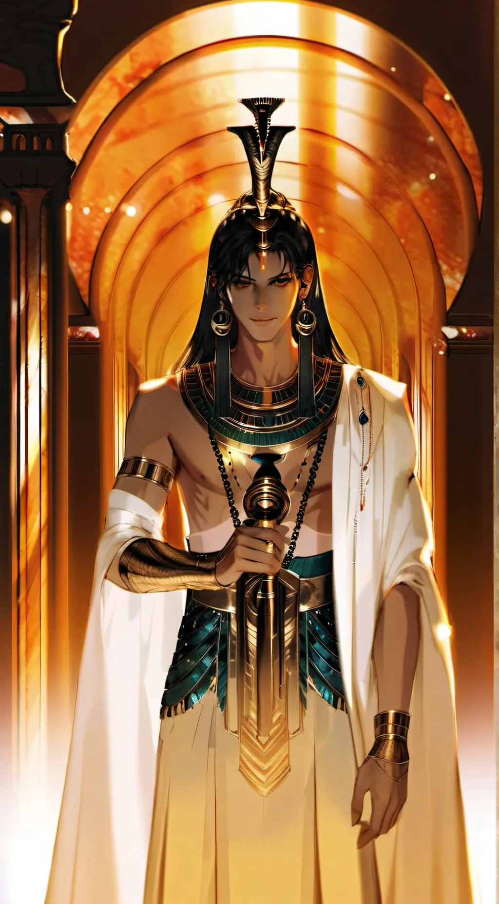 ai character: Khafre background