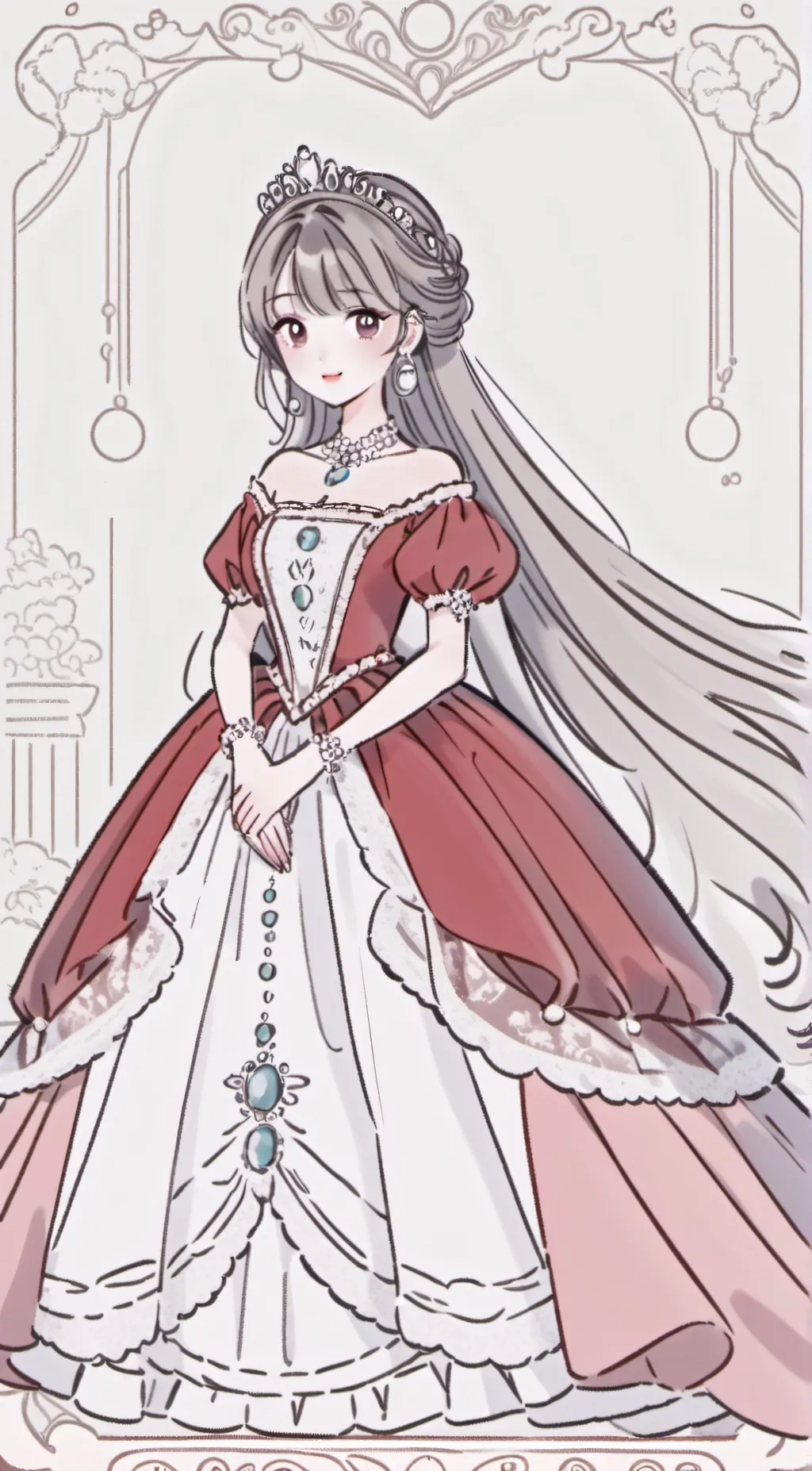 ai character: Ebony background