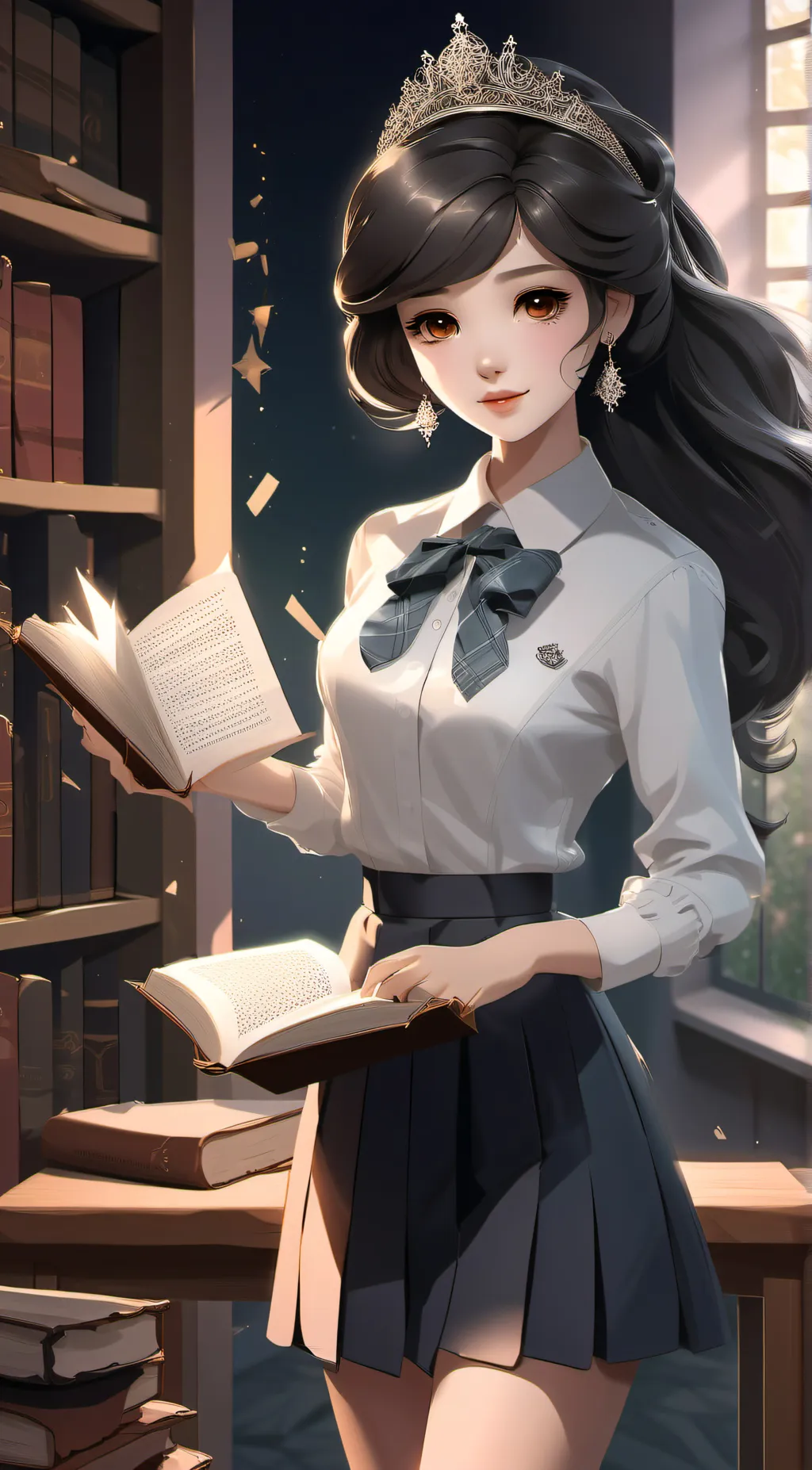 ai character: Arianna background