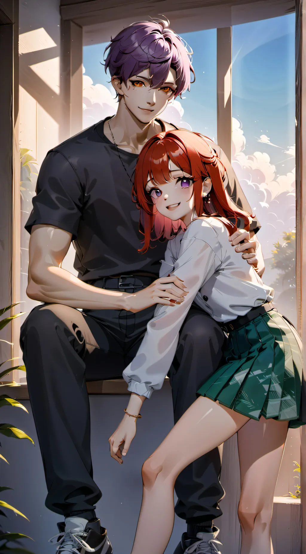 ai character: You and Alina background