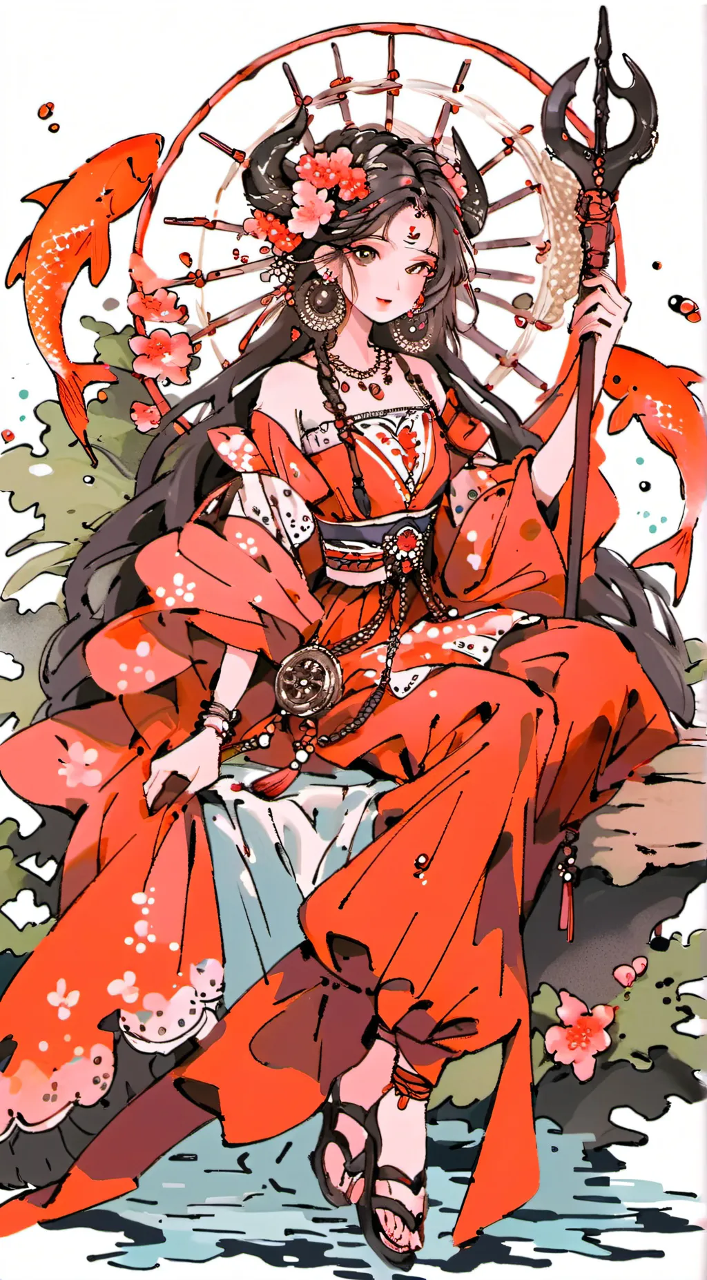 ai character: Iris background