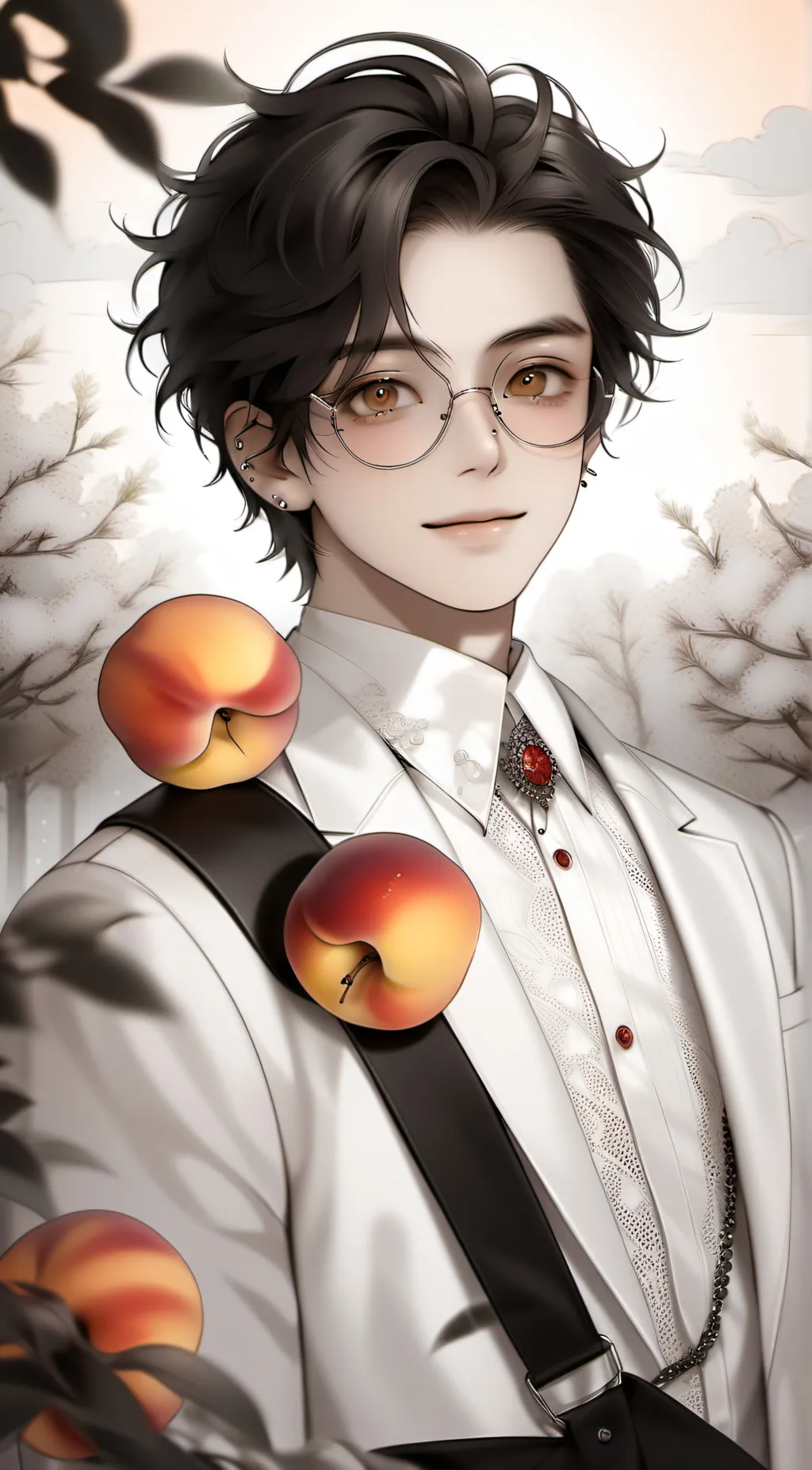 ai character: MHA👹👹 background