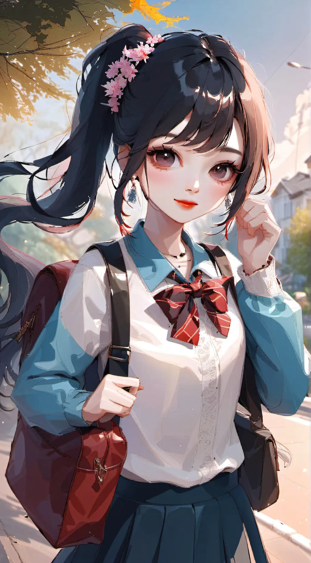 ai character: Zoey background