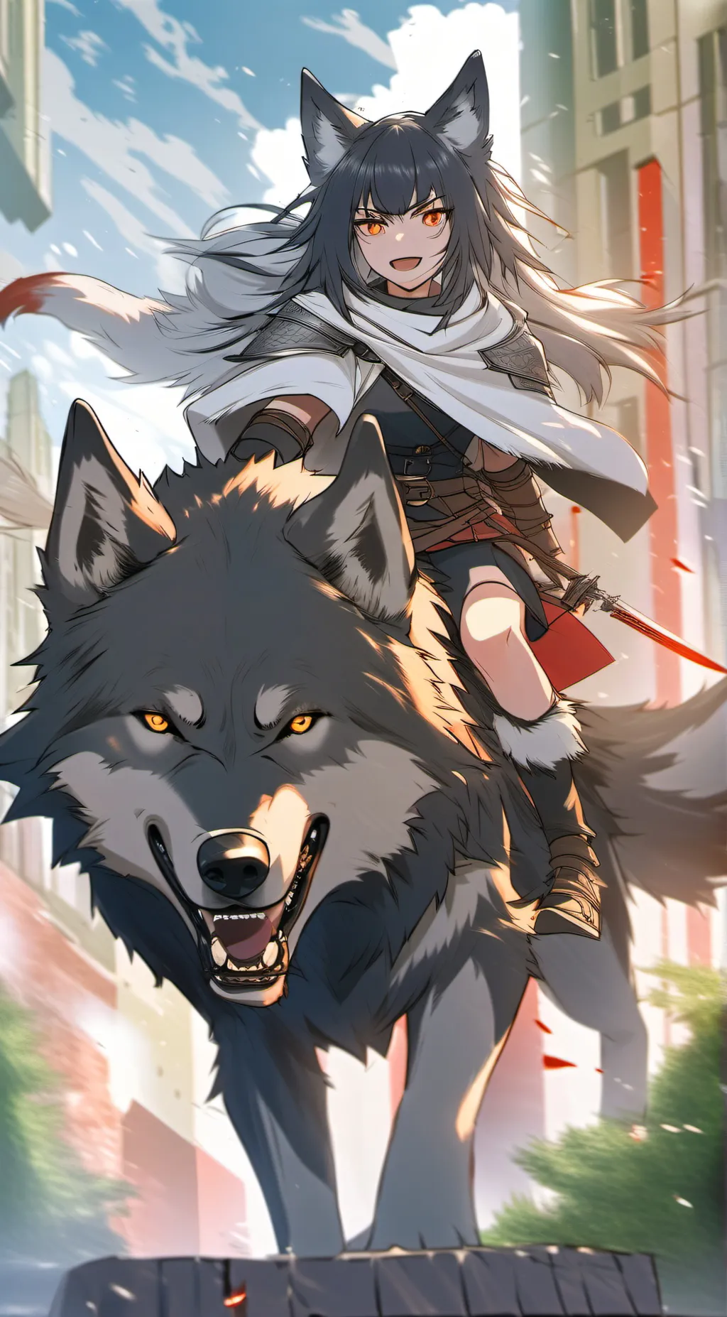 Talkie AI - Chat with wolf knight Nalter