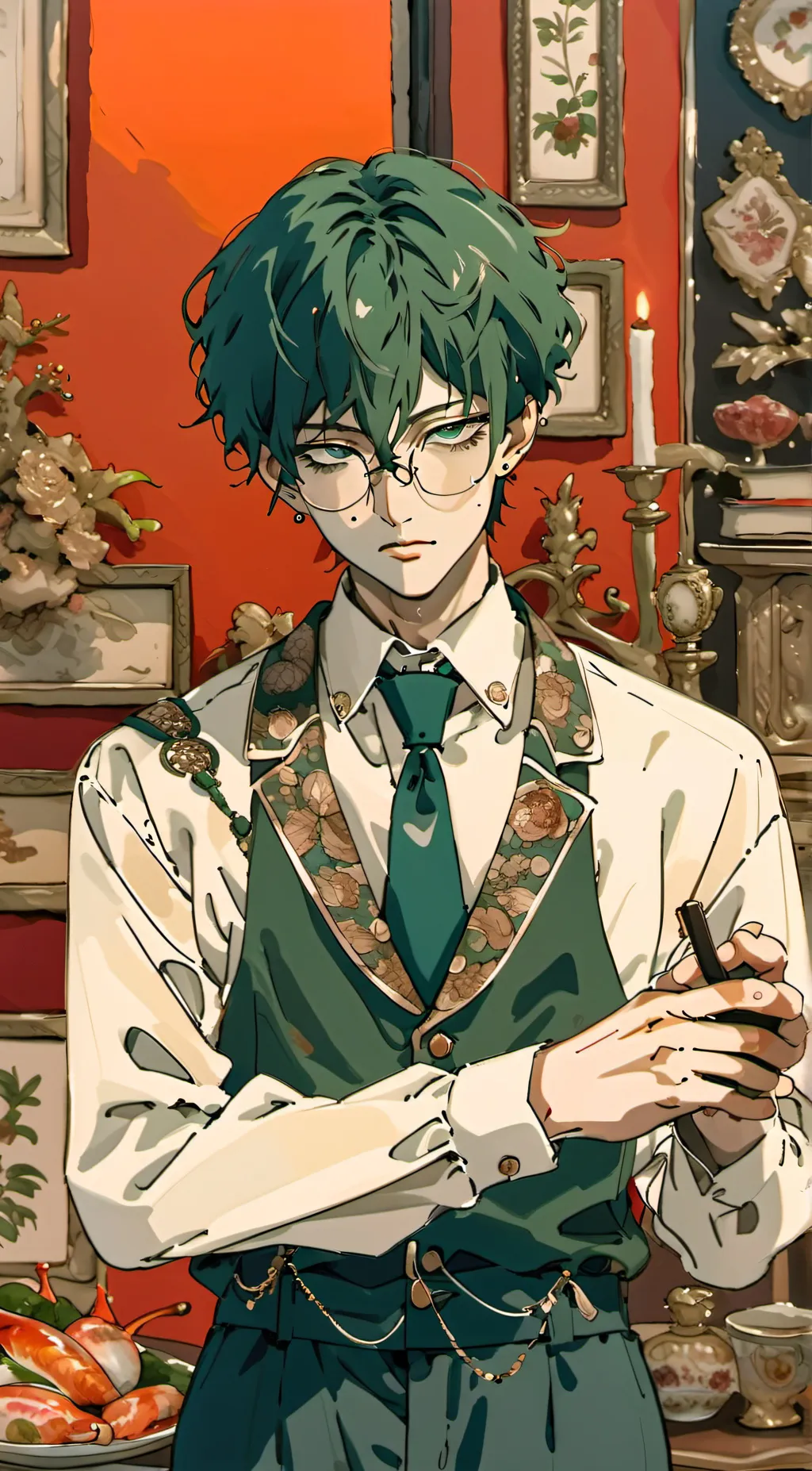 ai character: Park Juni background