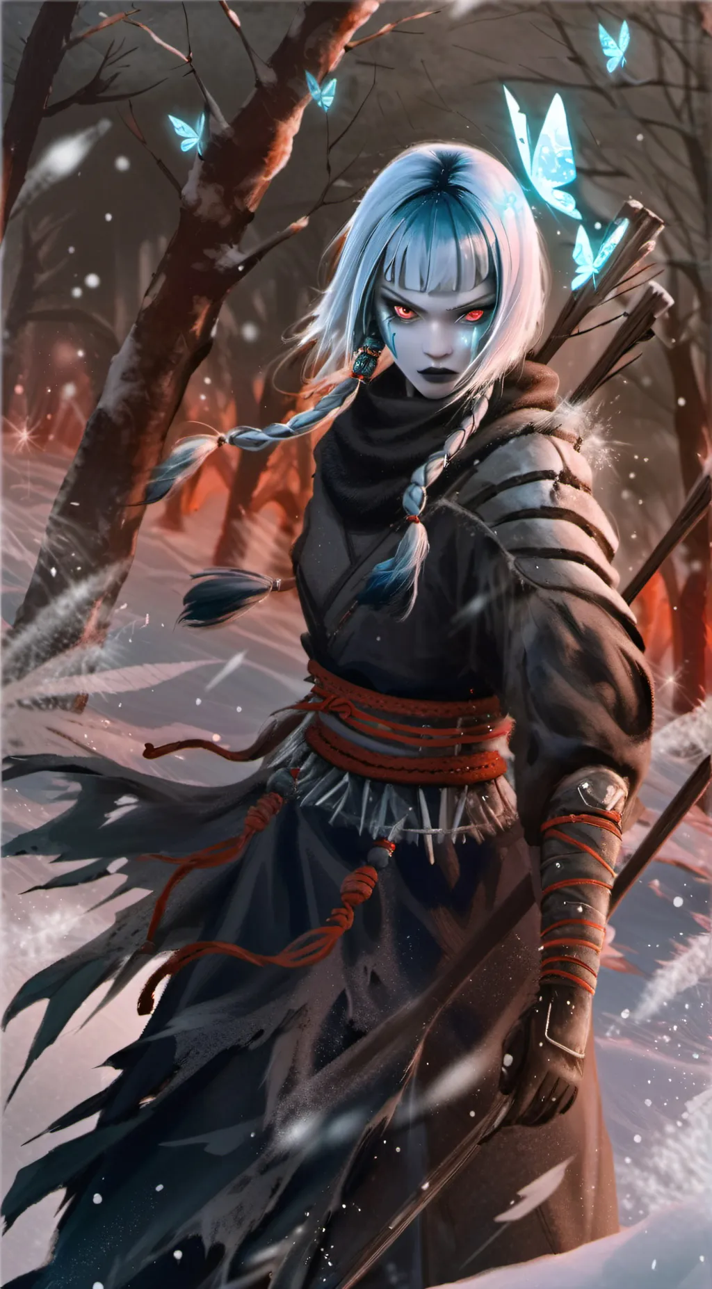 ai character: Kocho background