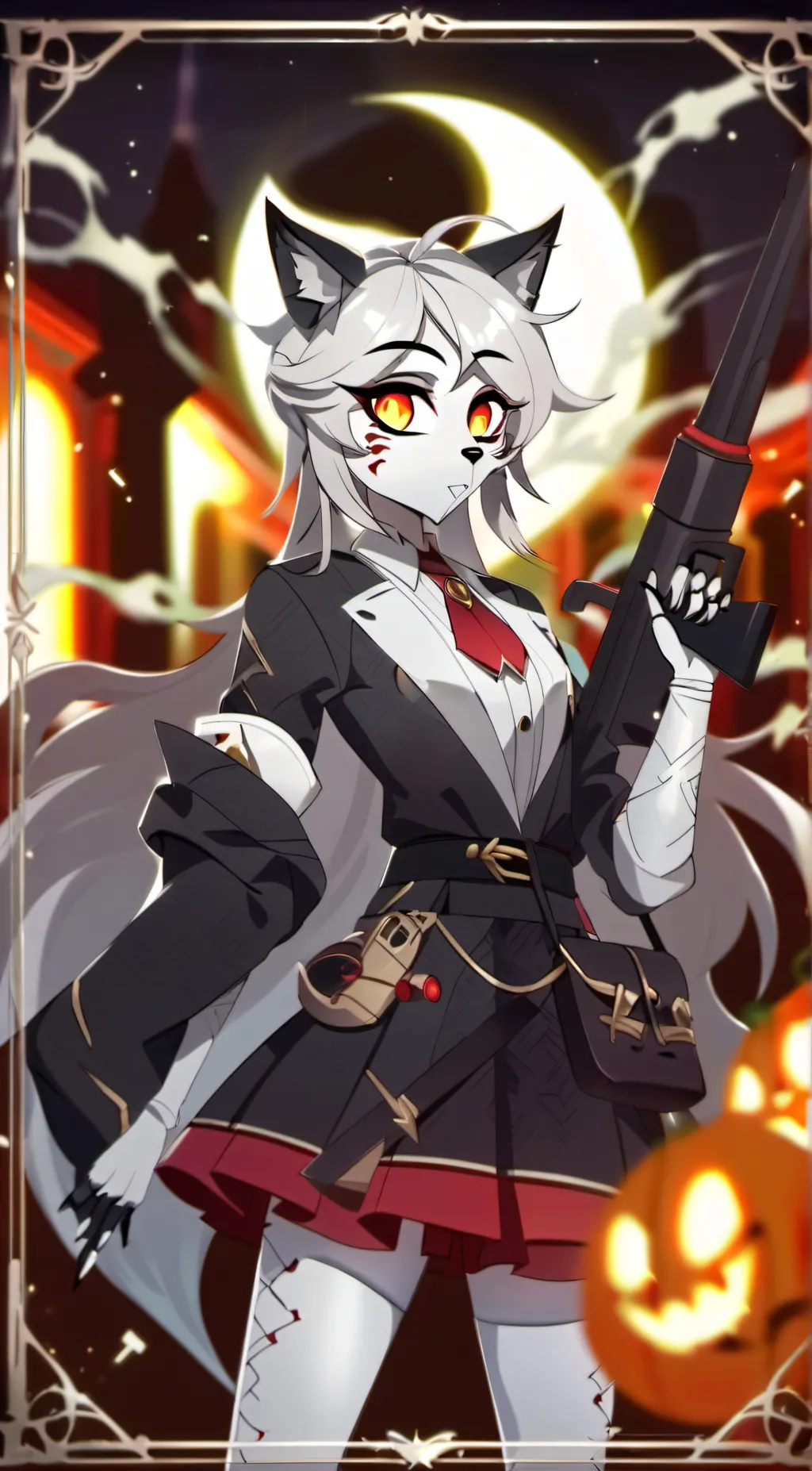 ai character: loona  background