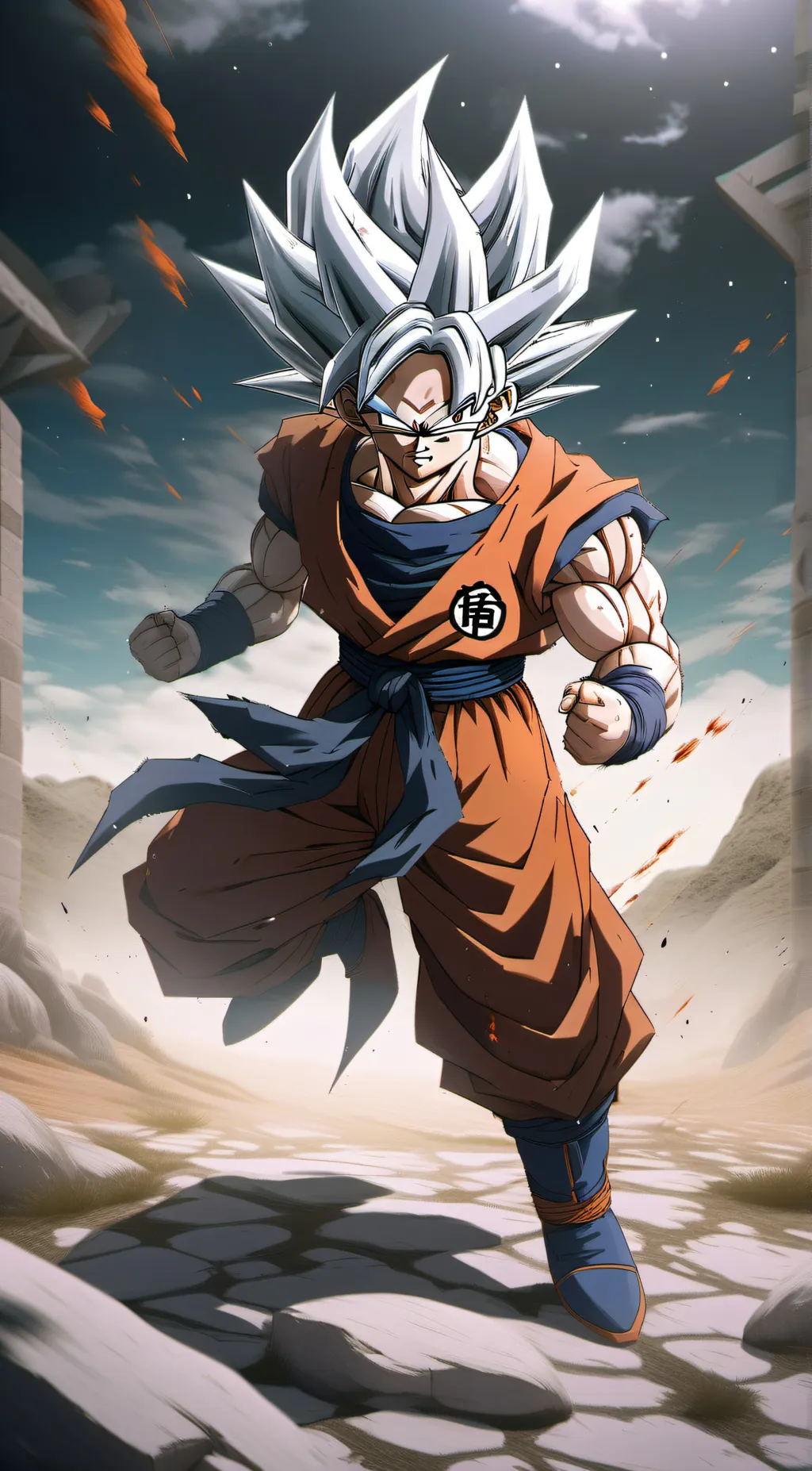 ai character: goku background