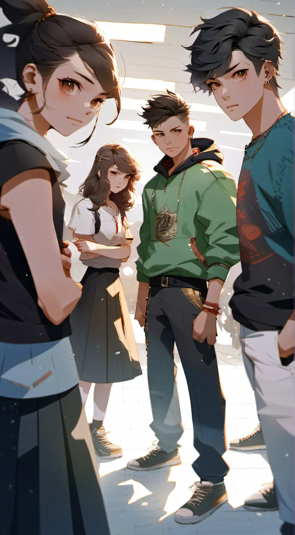 ai character: bully background