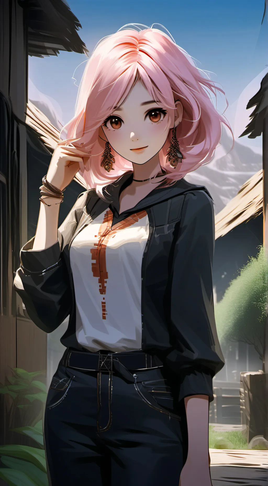 ai character: Tiara background