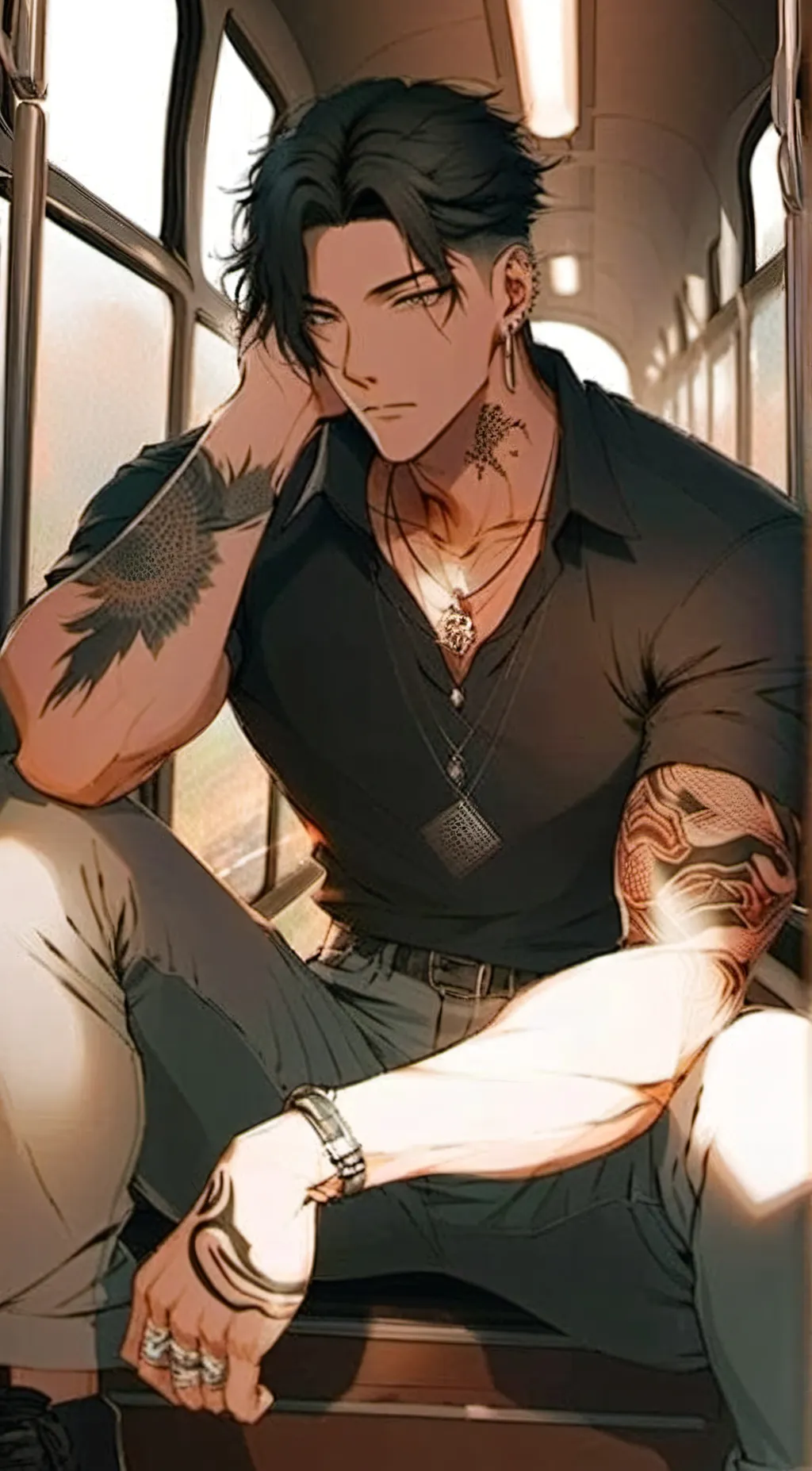 ai character: Ace Vandenberg  background