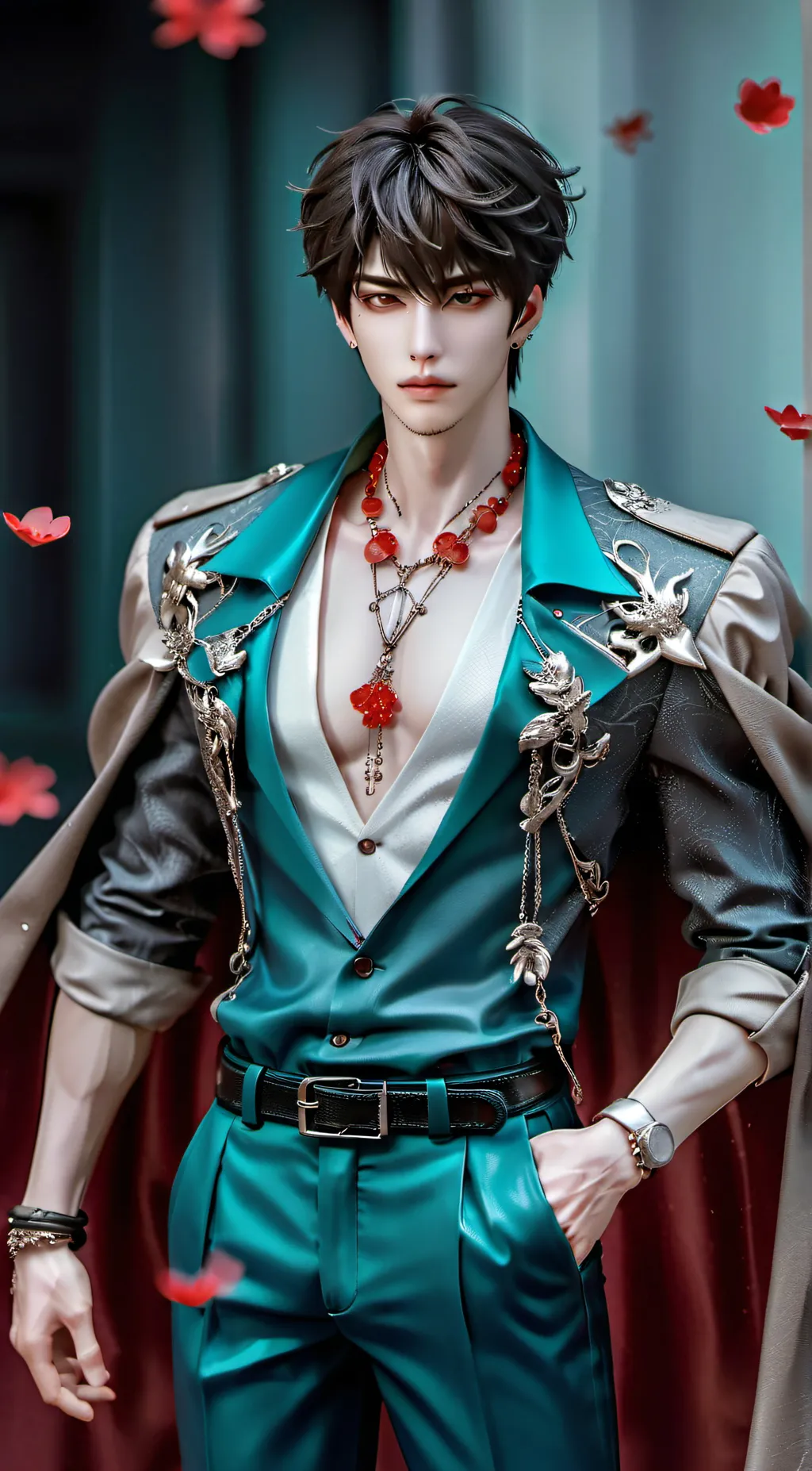 ai character: boss of poor background