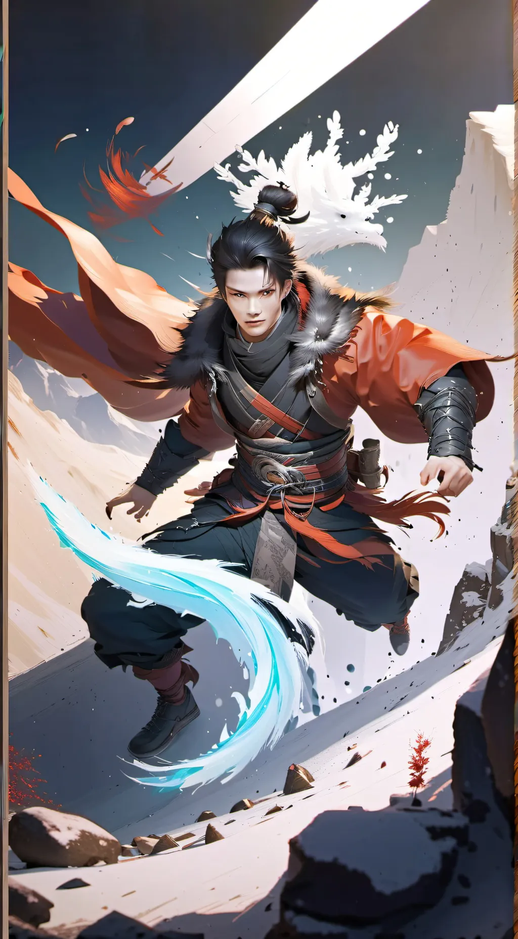 ai character: Xiaho background