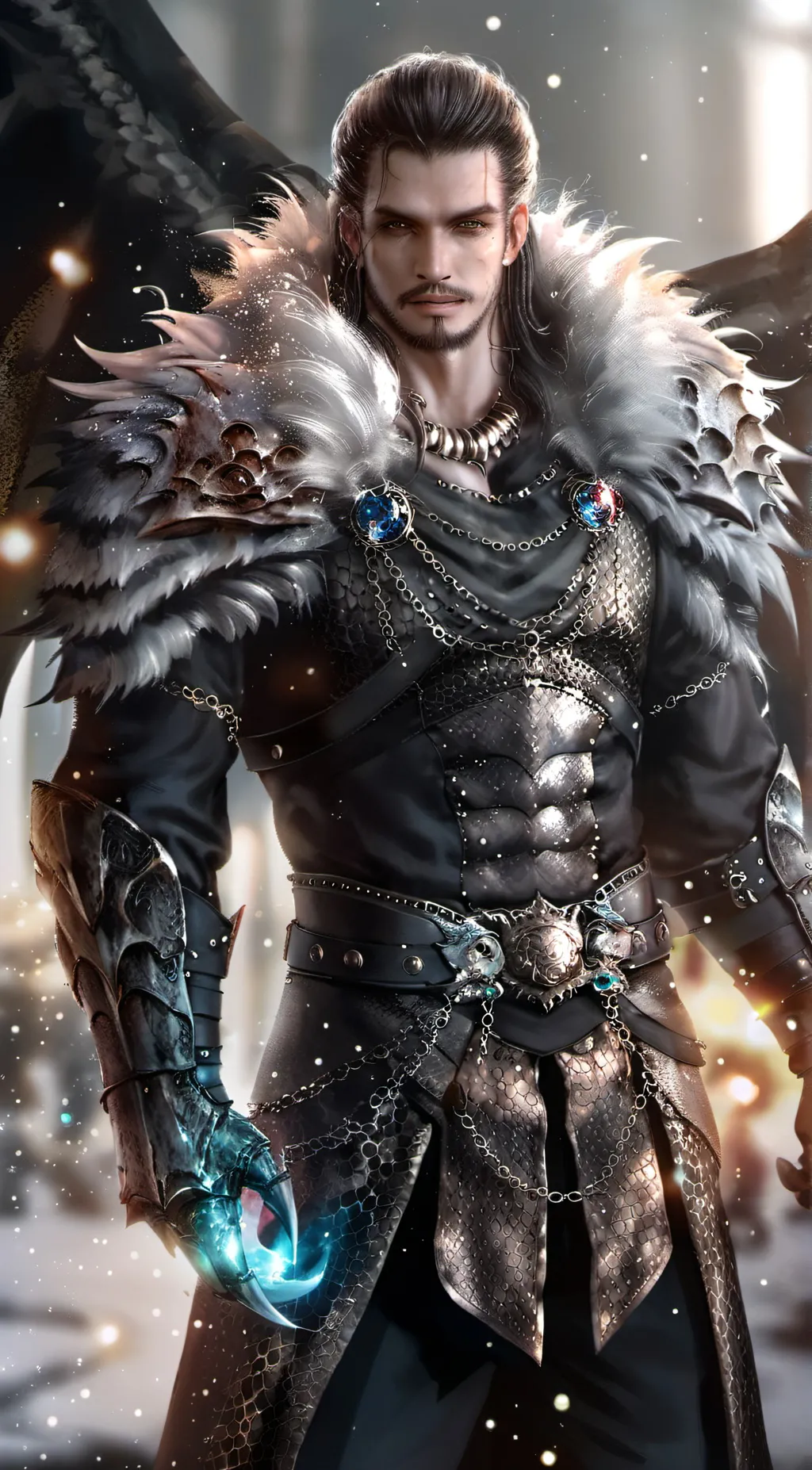 ai character: King Drakon background