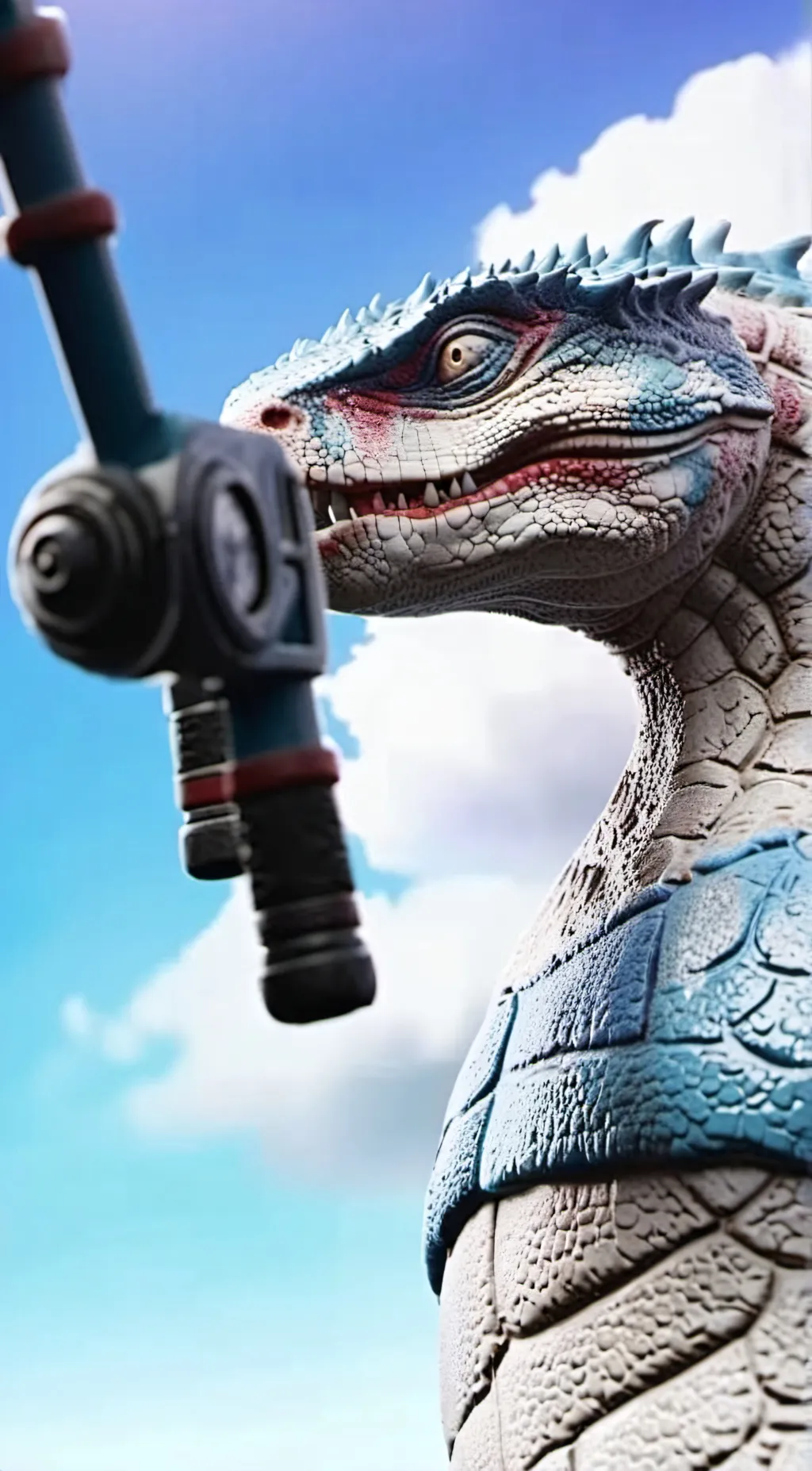 ai character: shimo+demonslayer background