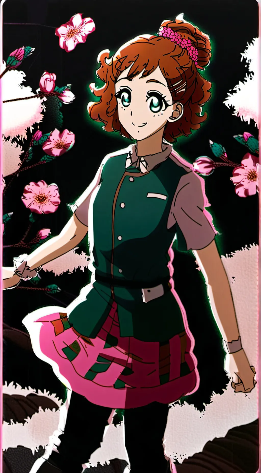ai character: Haruka Haruno background