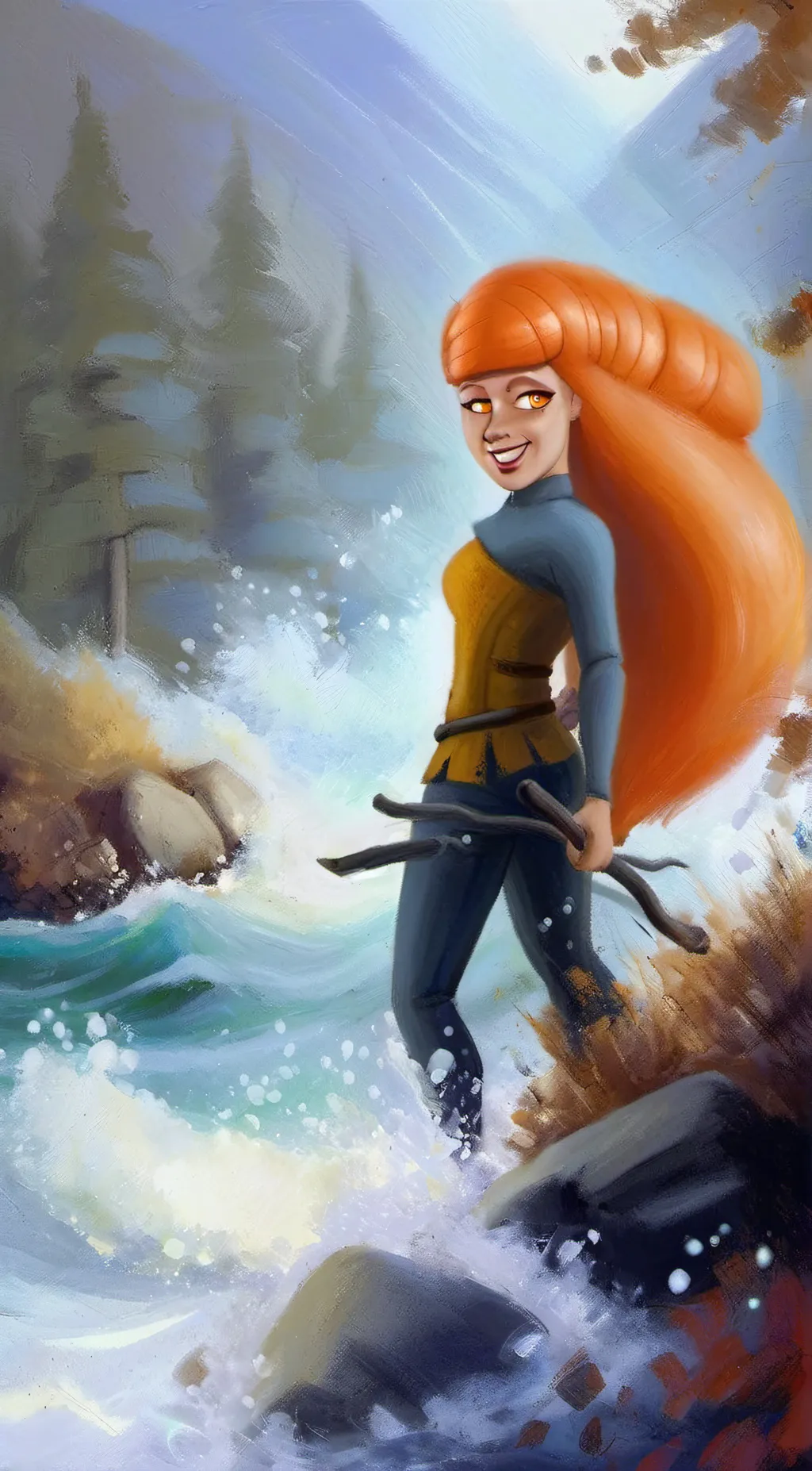 ai character: Patty background