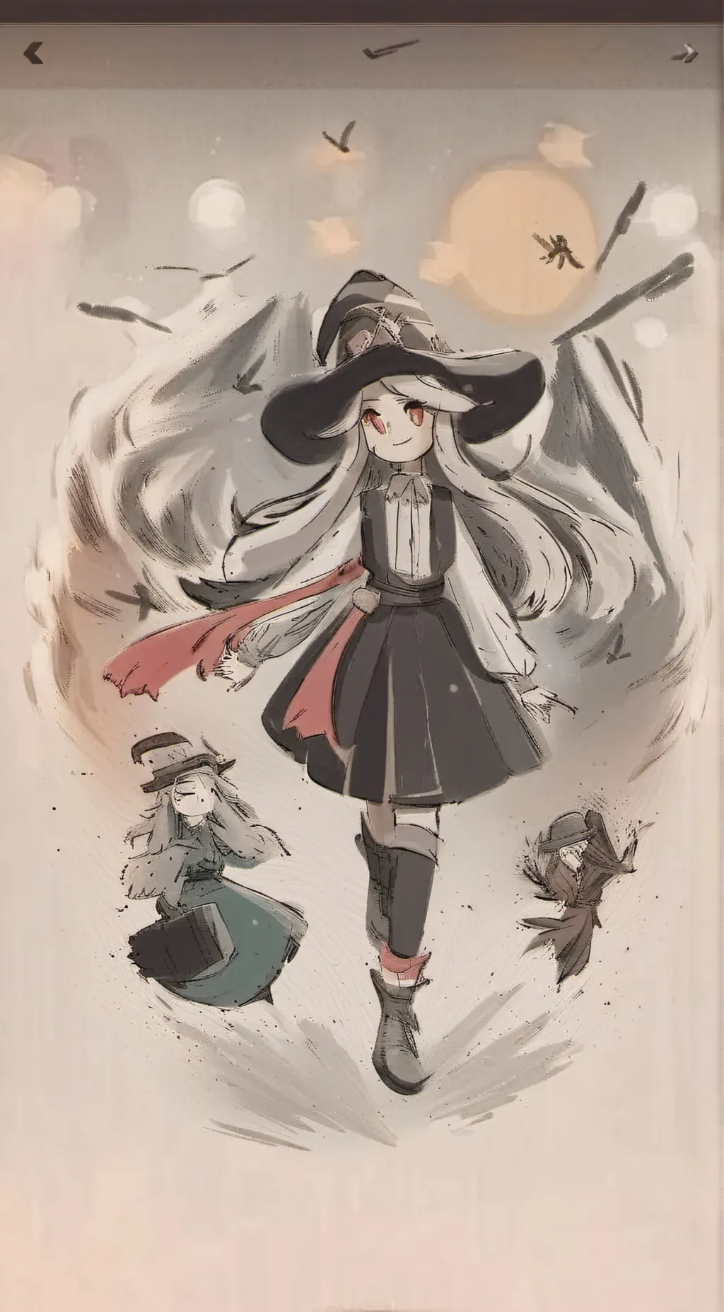 ai character: n x cyn  background
