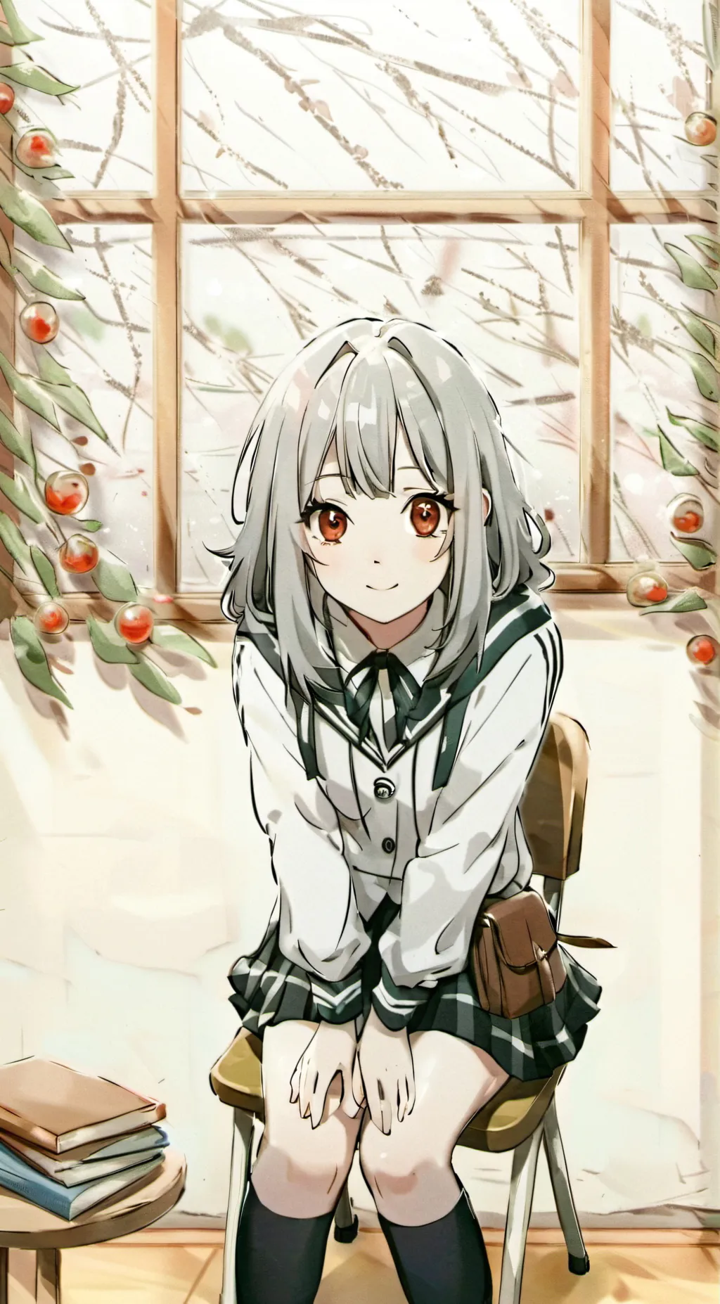 ai character: Akane background