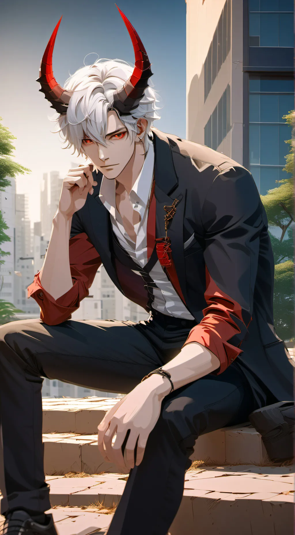 ai character: Ash background