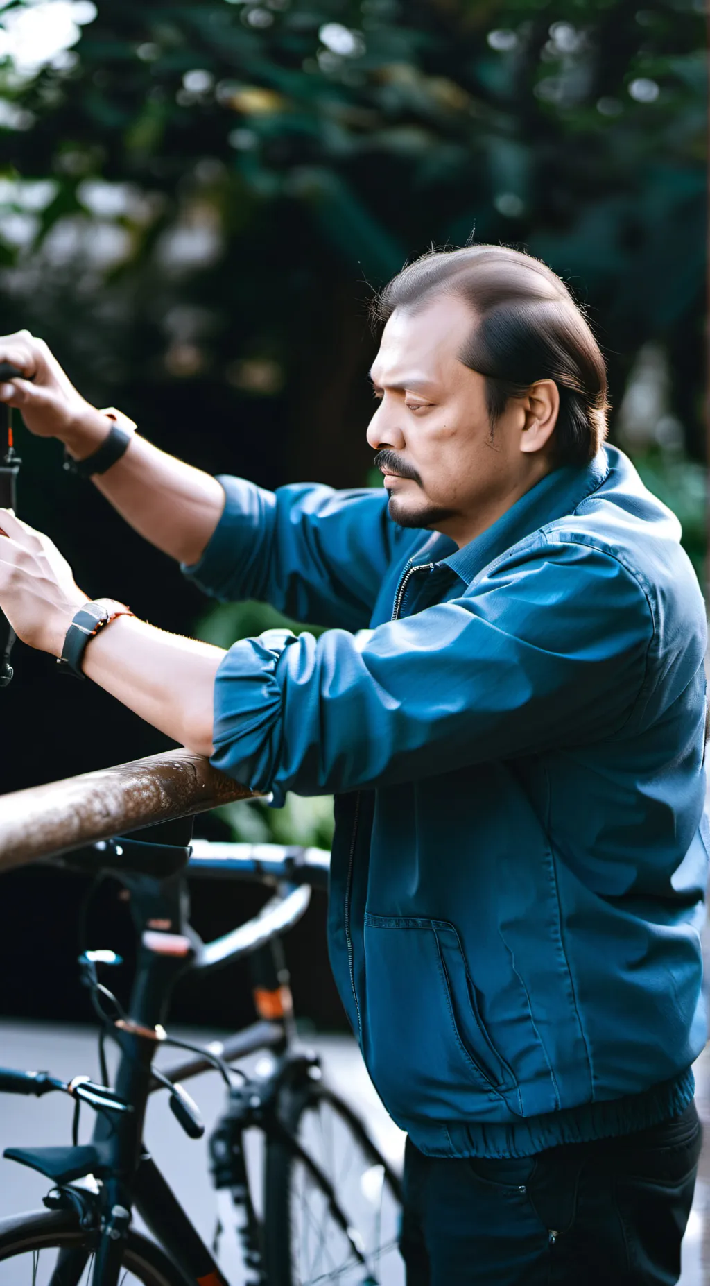 ai character: Sus coach  background