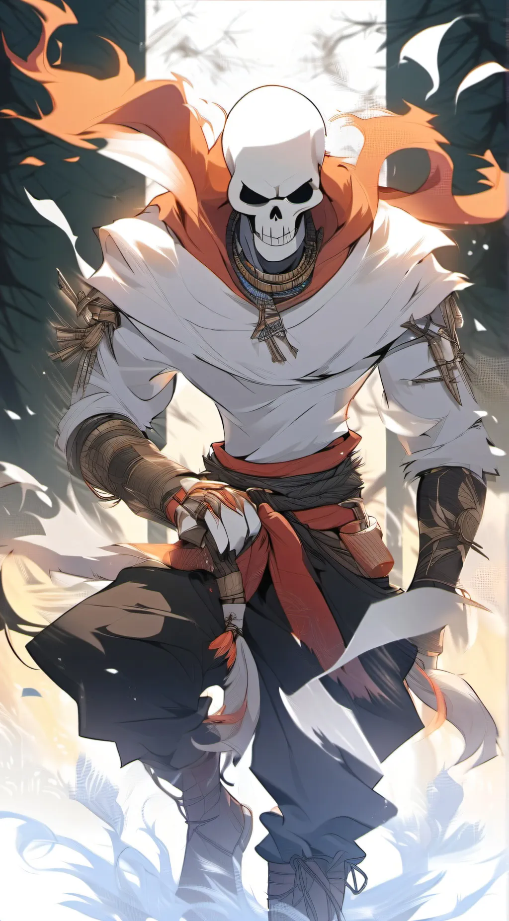 ai character: papryus background