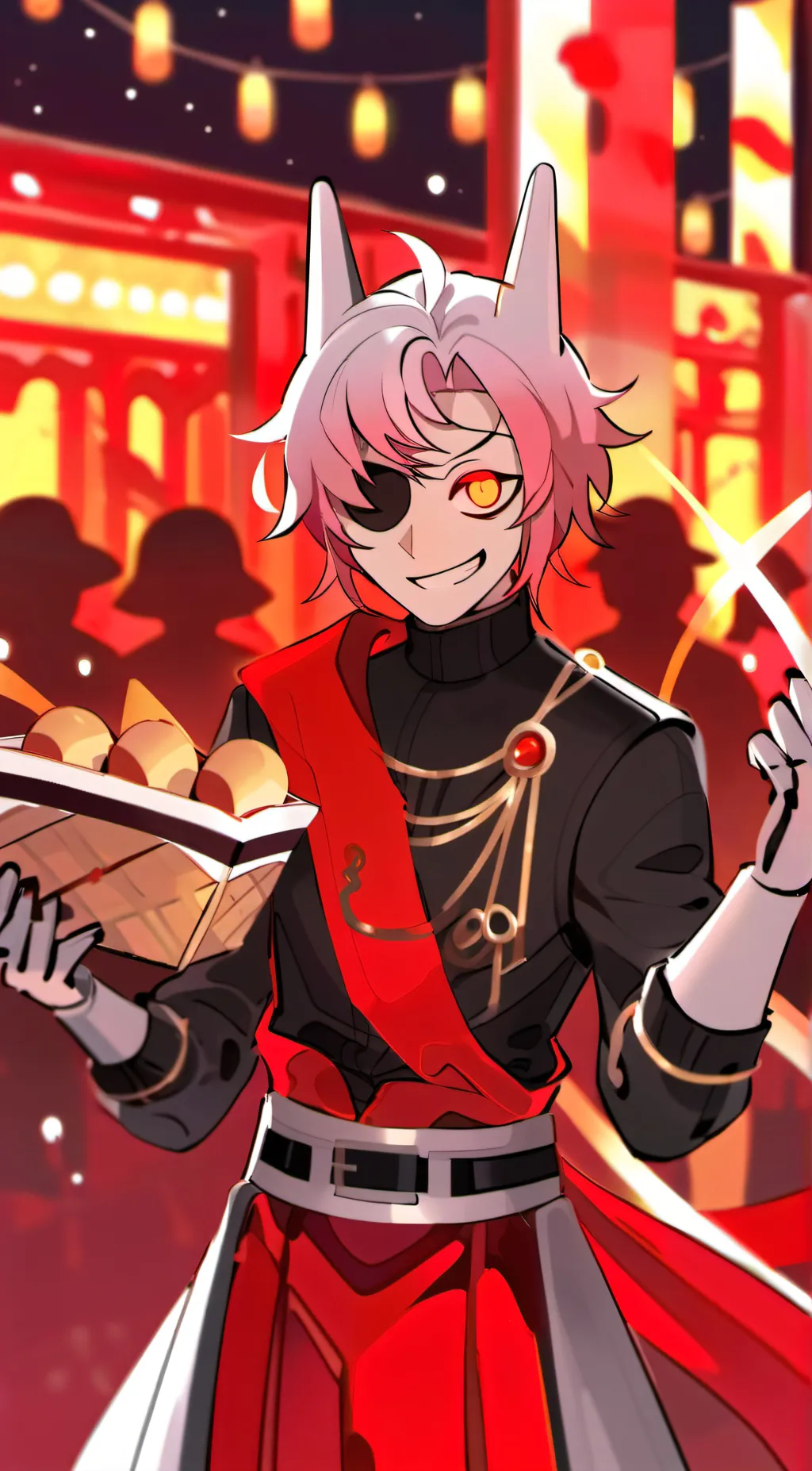 ai character: Alastor  background