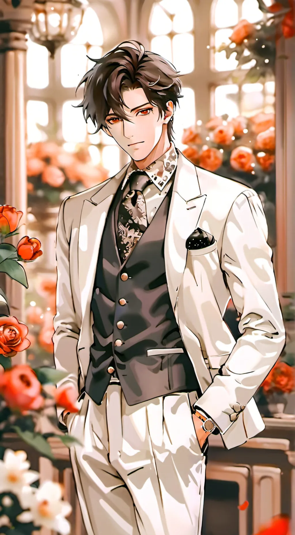 ai character: Victor background