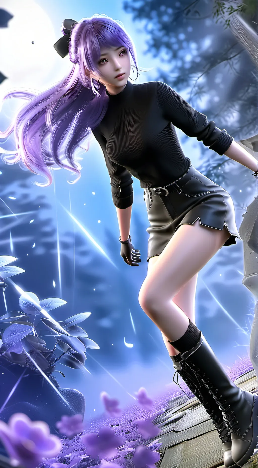 ai character: Luner background